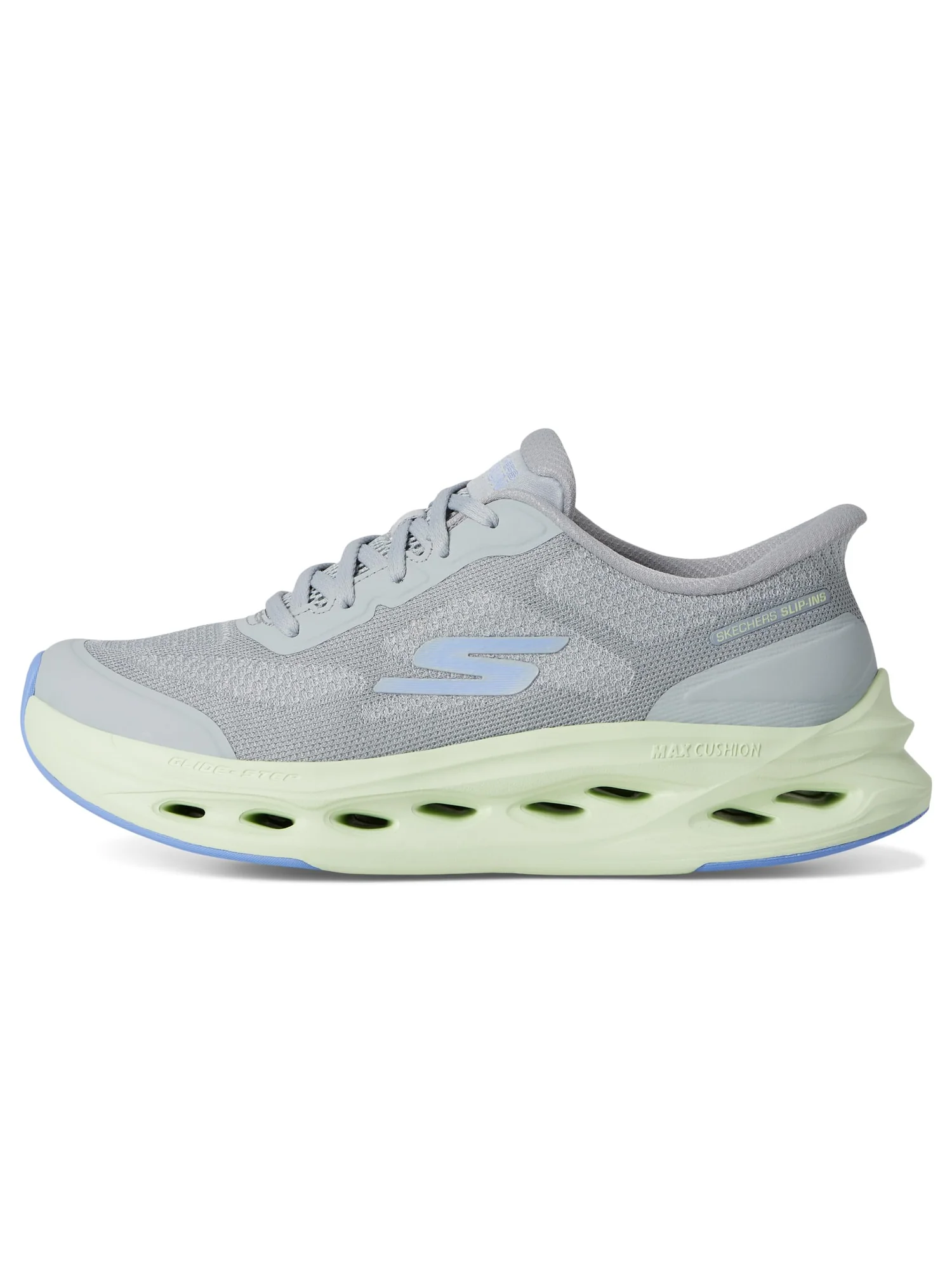 Кроссовки SKECHERS Max Cushioning Glide Step Hartford Hands Free Slip-Ins — изображение 4 из 7, серый