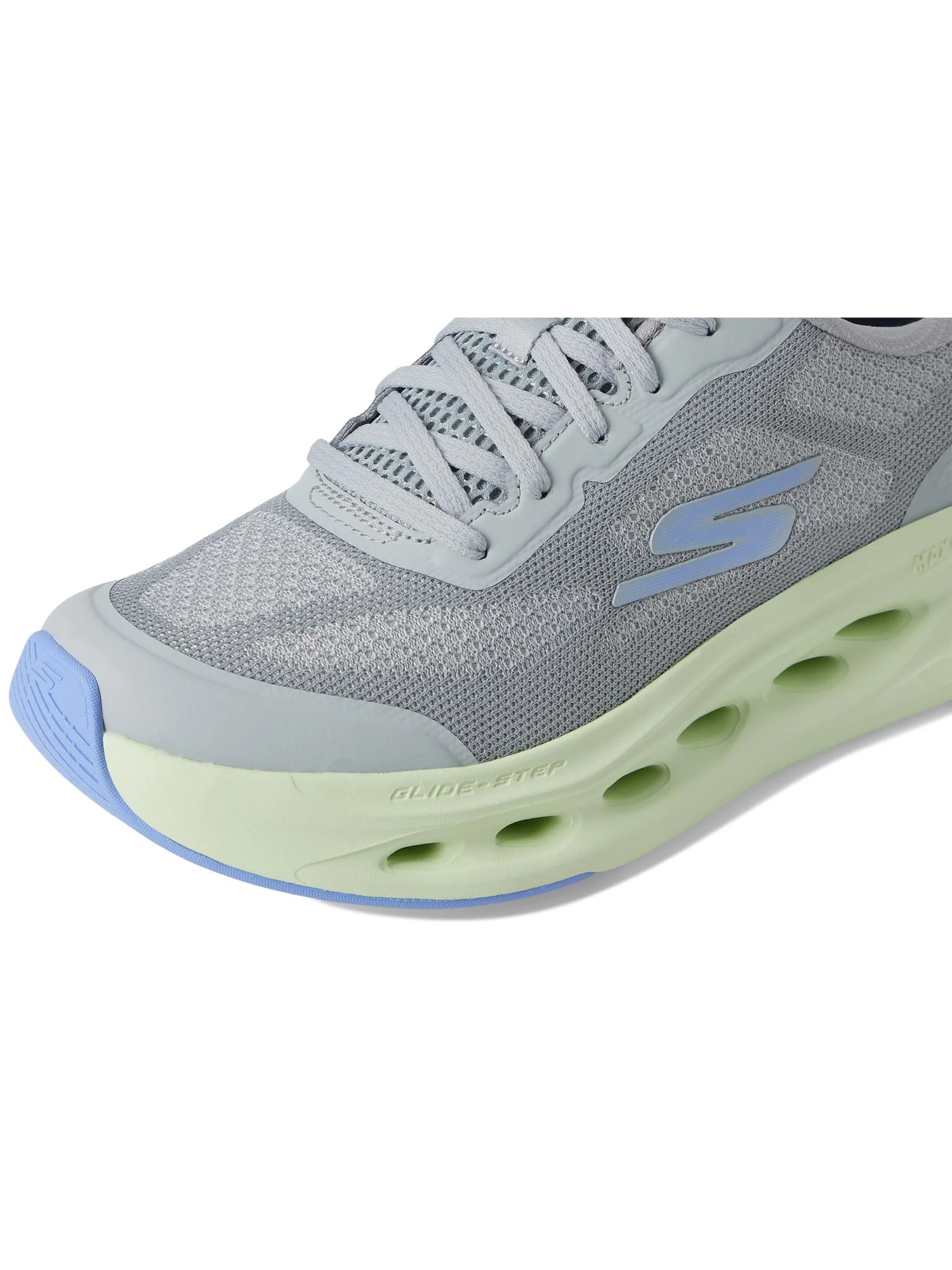 Кроссовки SKECHERS Max Cushioning Glide Step Hartford Hands Free Slip-Ins — изображение 6 из 7, серый