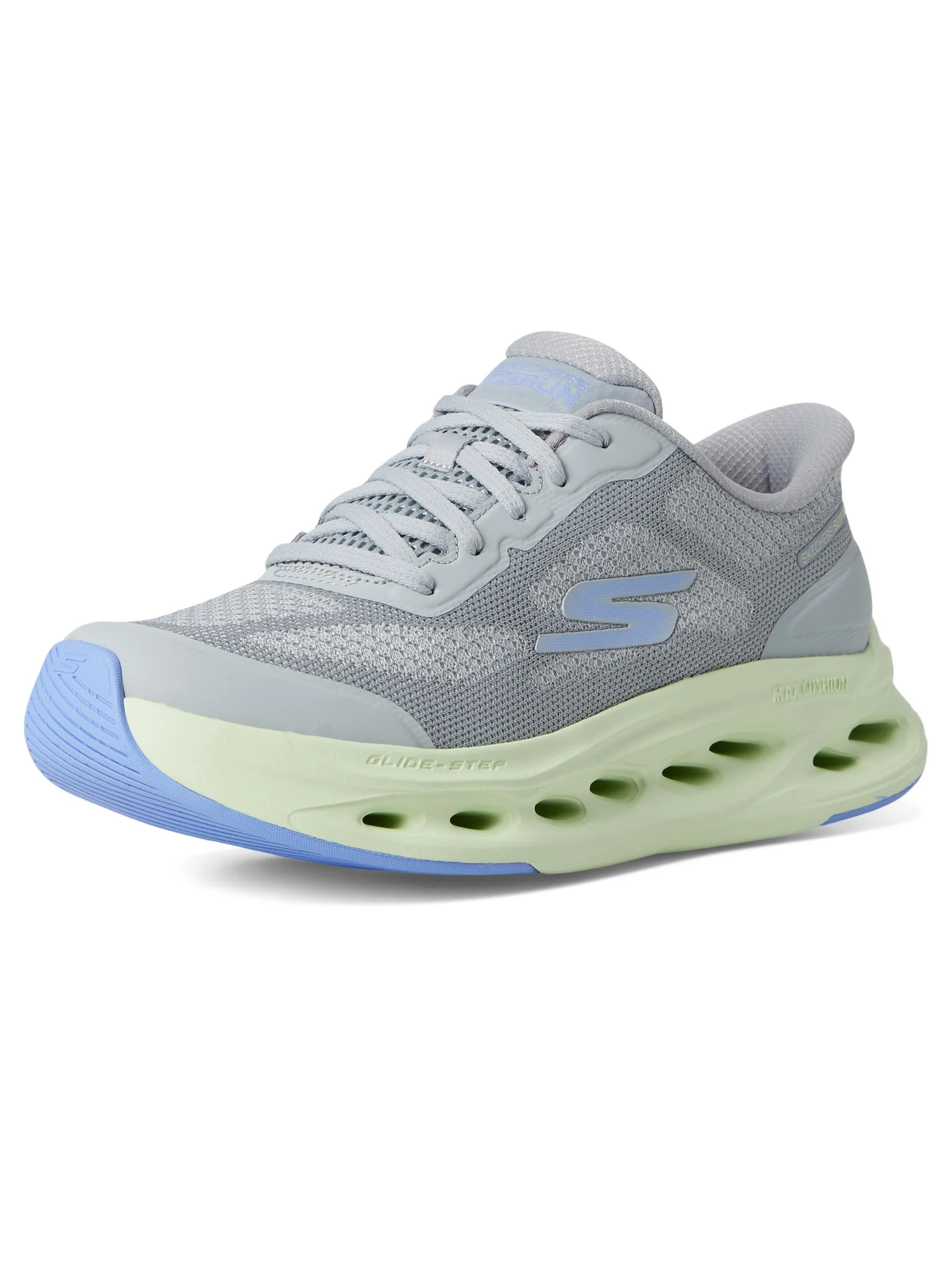 Кроссовки SKECHERS Max Cushioning Glide Step Hartford Hands Free Slip-Ins — изображение 7 из 7, серый