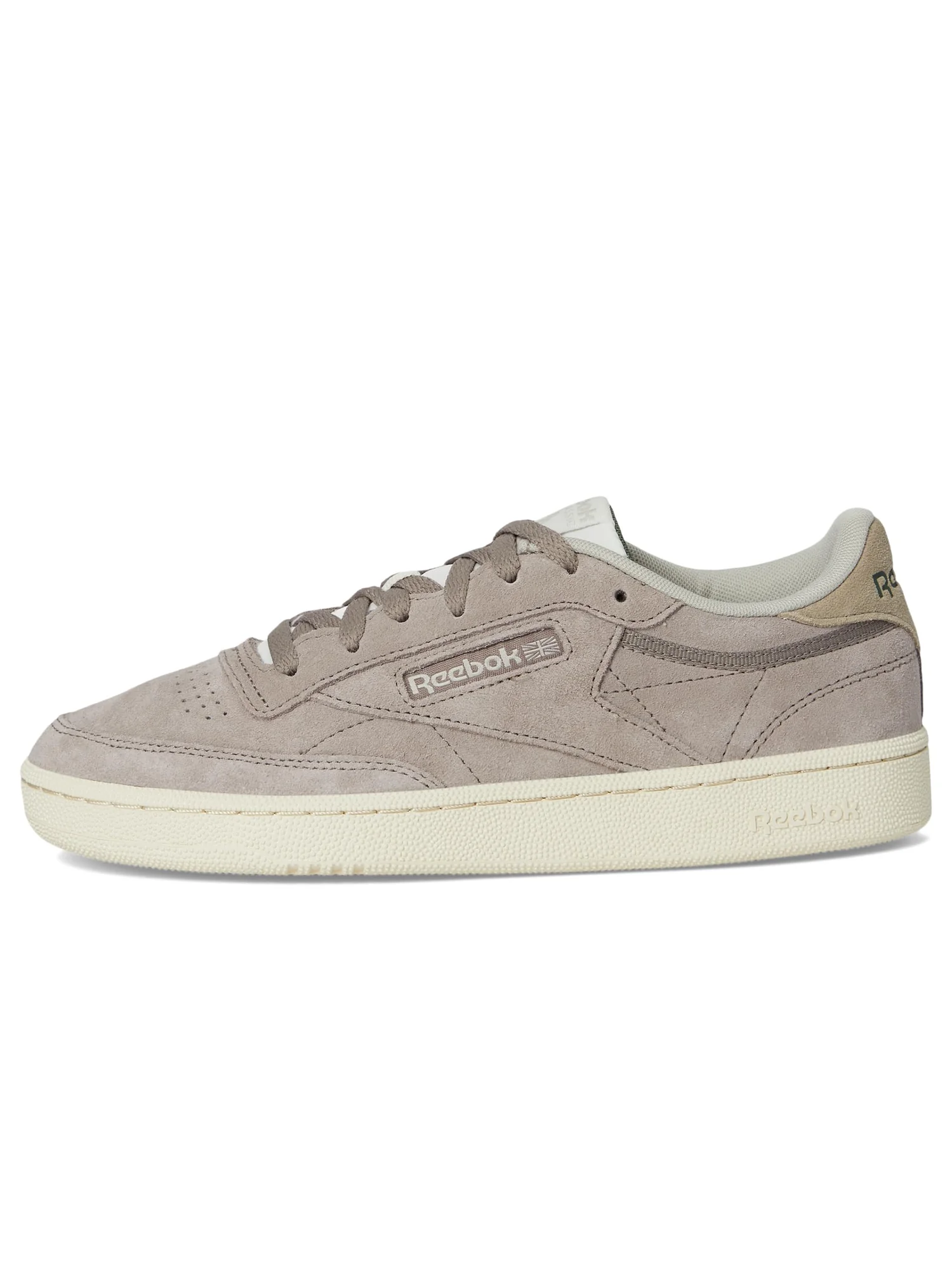 Кроссовки Reebok Lifestyle Club C 85 — изображение 4 из 7, серый/бежевый/зеленый