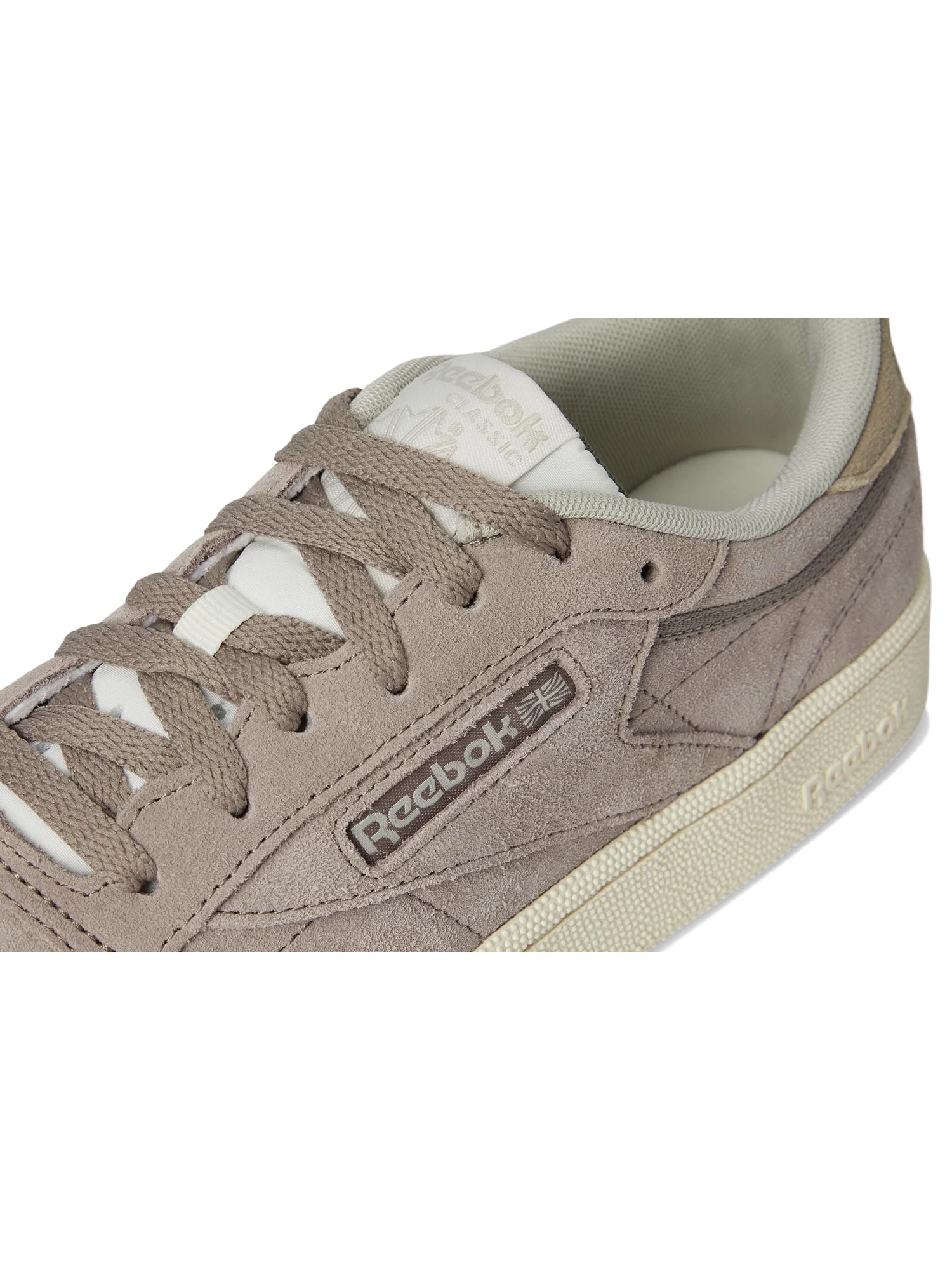 Кроссовки Reebok Lifestyle Club C 85 — изображение 6 из 7, серый/бежевый/зеленый