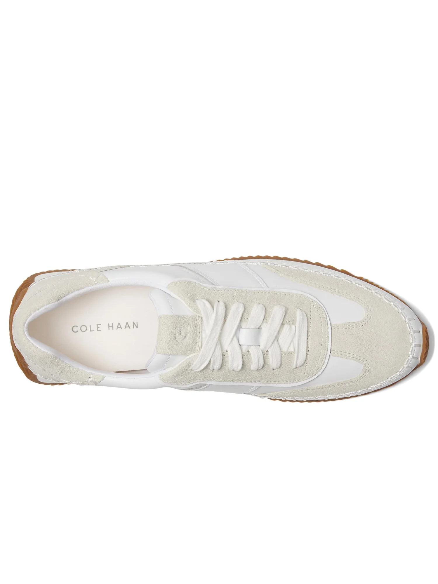 Кроссовки Cole Haan Grandpro Premier Runners — изображение 2 из 7, белый/серебристый