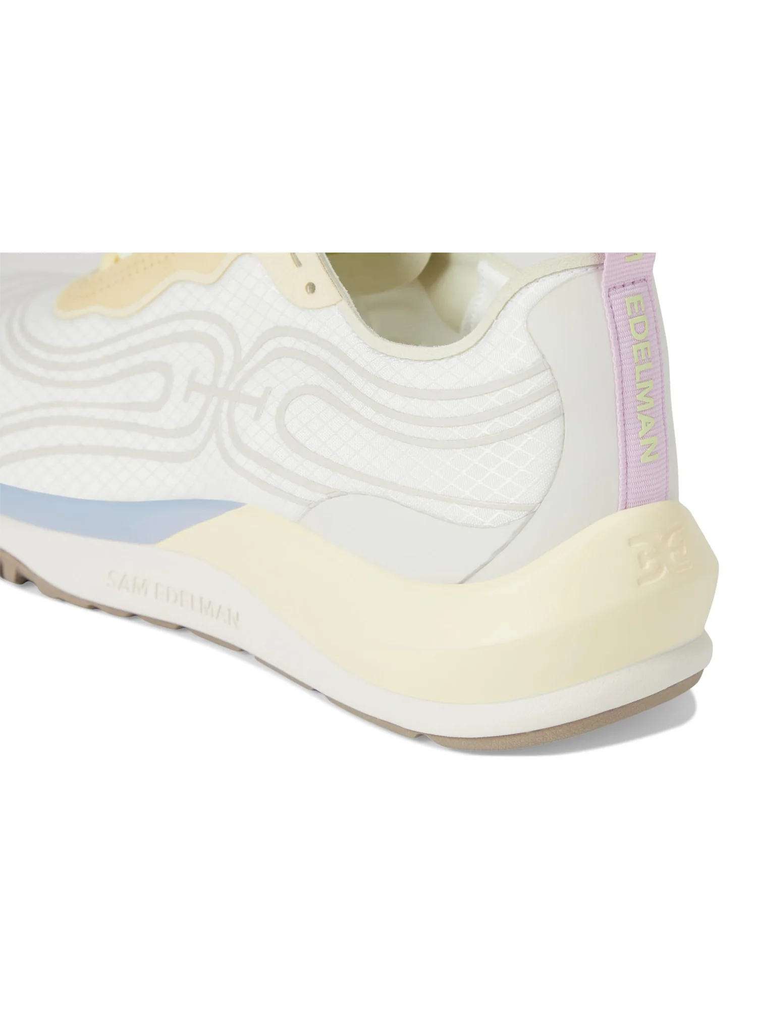 Кроссовки Sam Edelman Miles — изображение 6 из 7, белый/желтый