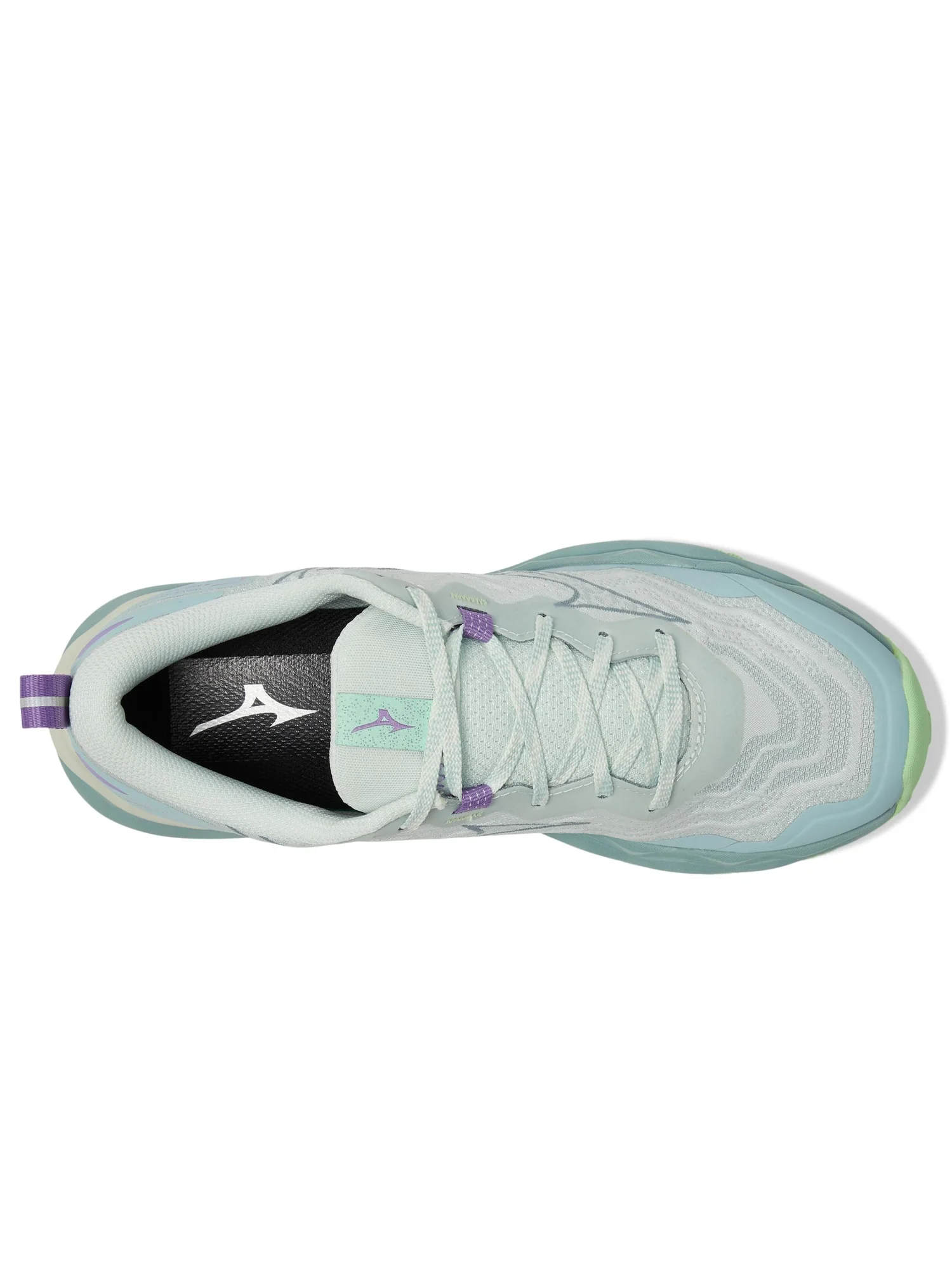 Кроссовки Mizuno Wave Daichi 9, цвет Hint Of Mint/Citadel — изображение 2 из 7