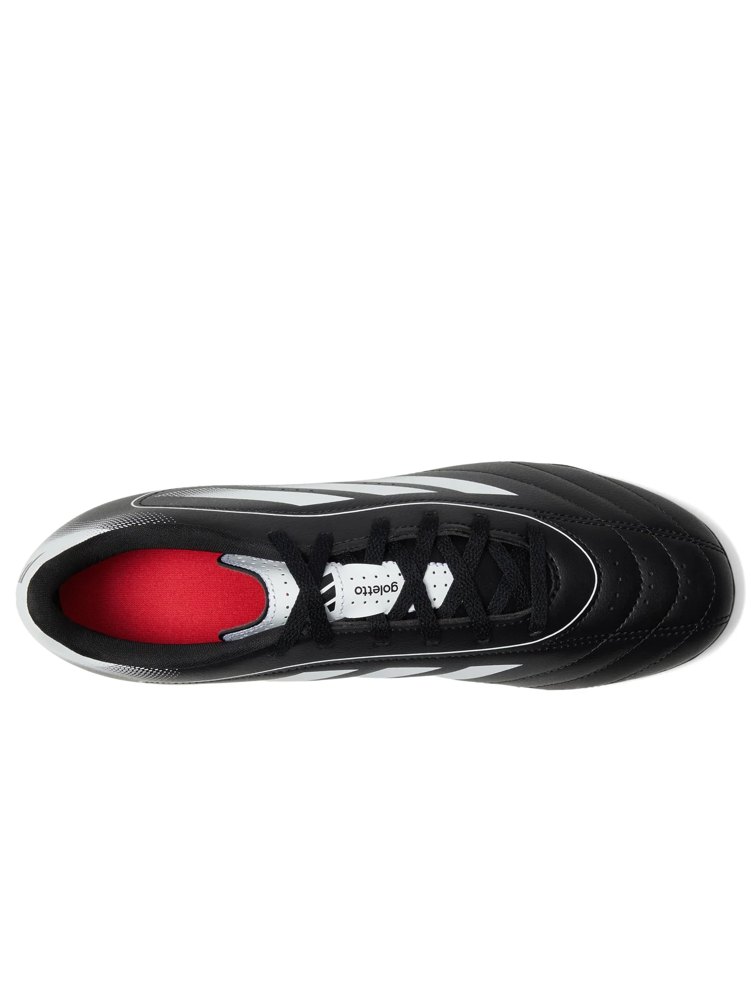 Кроссовки Unisex adidas Goletto IX Firm Ground/Multi Ground Soccer Cleats — изображение 2 из 7, черный/белый