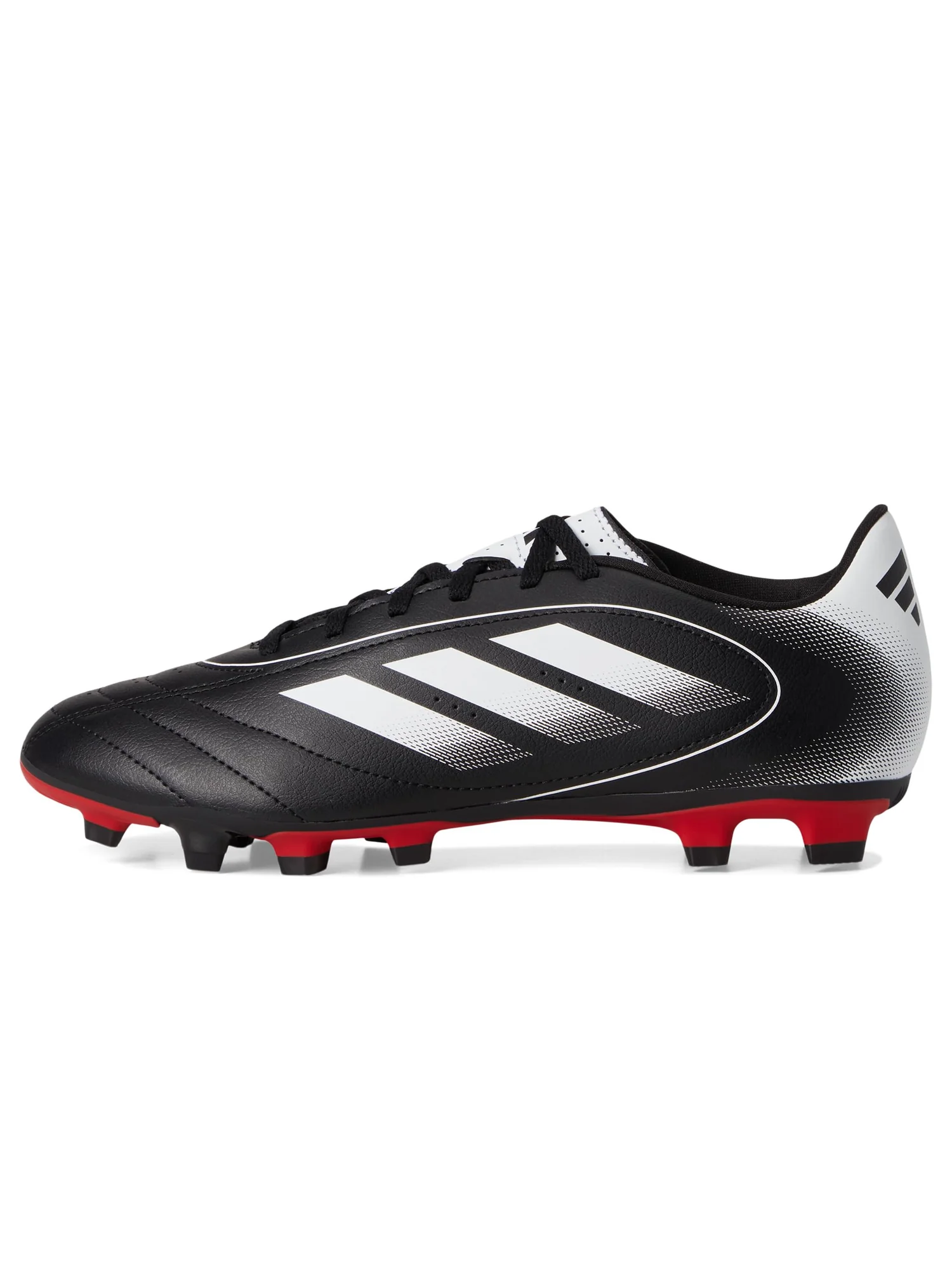 Кроссовки Unisex adidas Goletto IX Firm Ground/Multi Ground Soccer Cleats — изображение 4 из 7, черный/белый