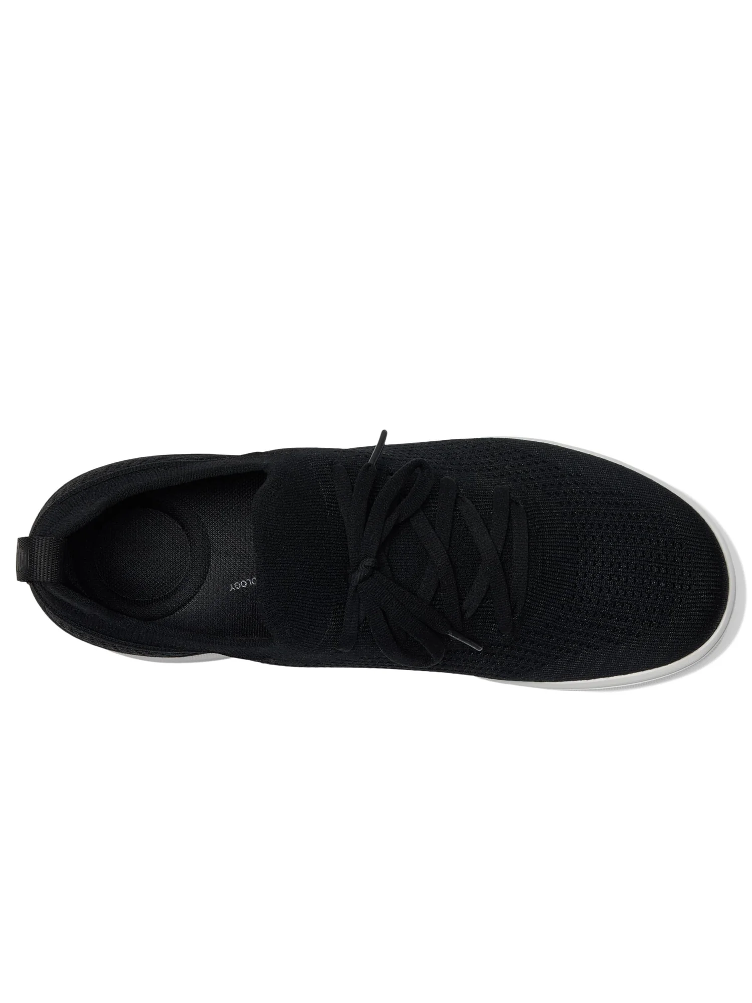 Кроссовки FitFlop Super-Q Knit Slip-On Laced Sneakers — изображение 2 из 7, черный