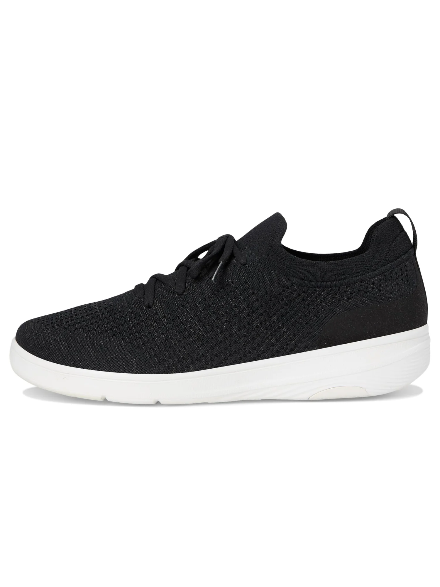 Кроссовки FitFlop Super-Q Knit Slip-On Laced Sneakers — изображение 4 из 7, черный