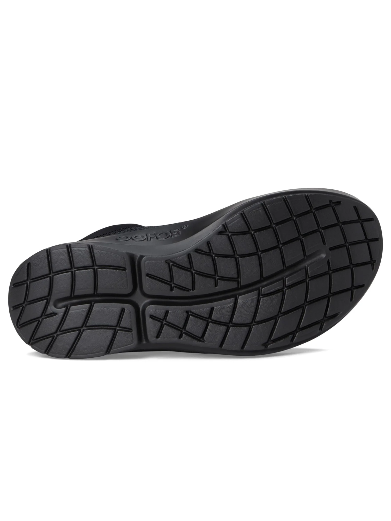 Кроссовки OOFOS OOcoozie Sport Mule Shoe — изображение 3 из 7, черный