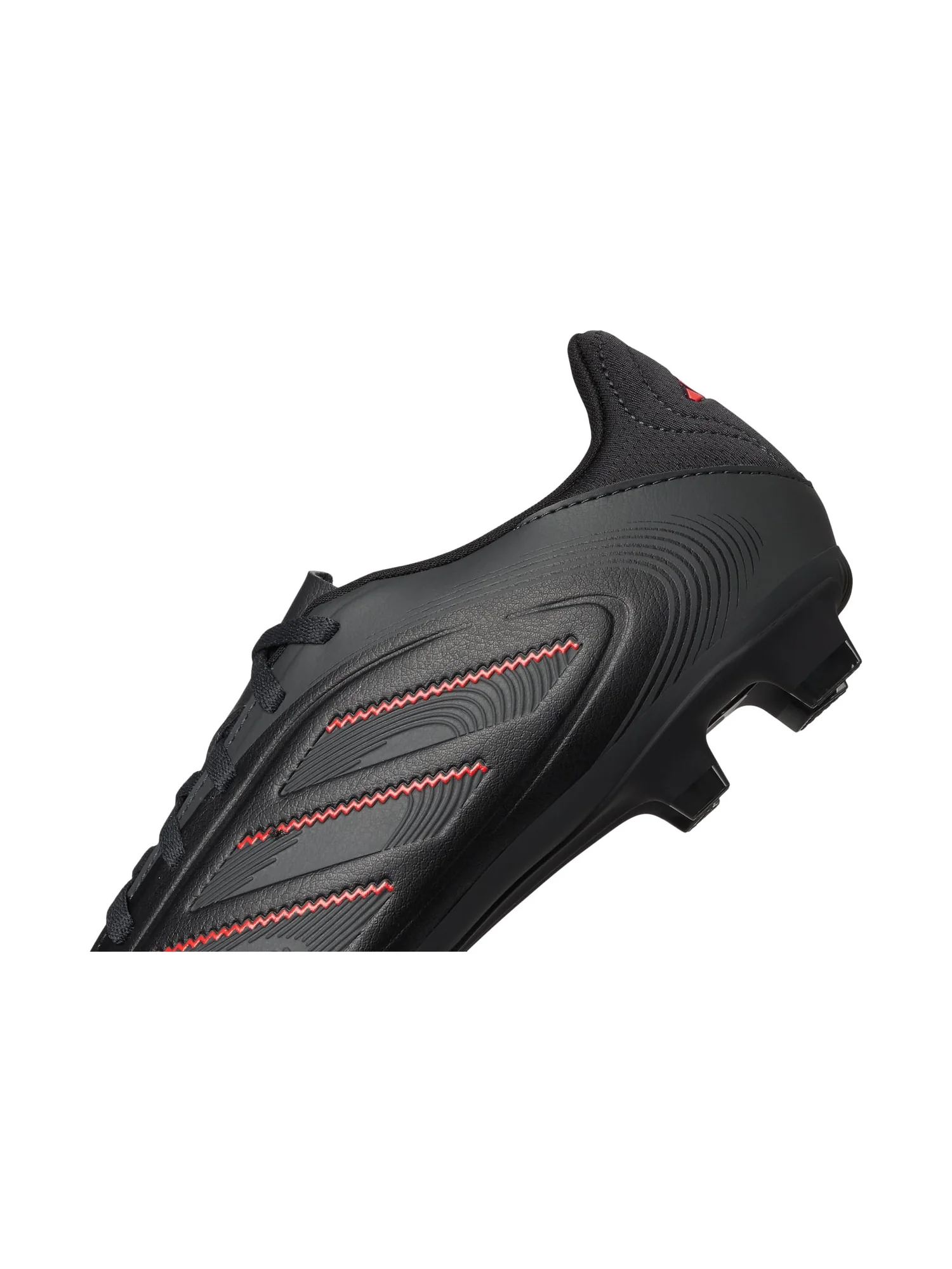 Кроссовки Unisex adidas Copa Pure 3 Club Firm Ground/Multi Ground Soccer Cleats — изображение 6 из 7, черный//красный