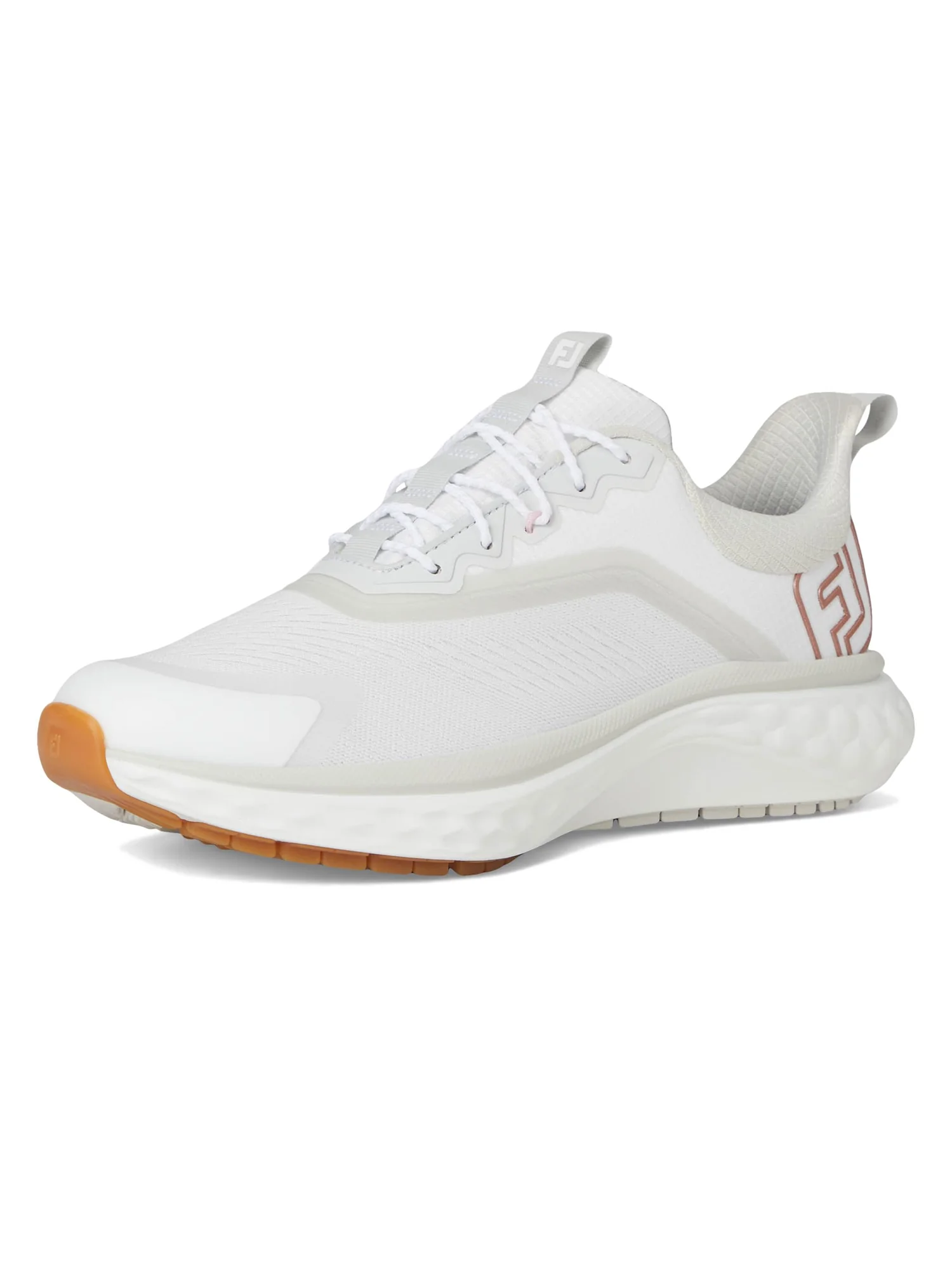Кроссовки FootJoy FJ Quantum Golf Shoes — изображение 7 из 7, белый/розовый золотистый