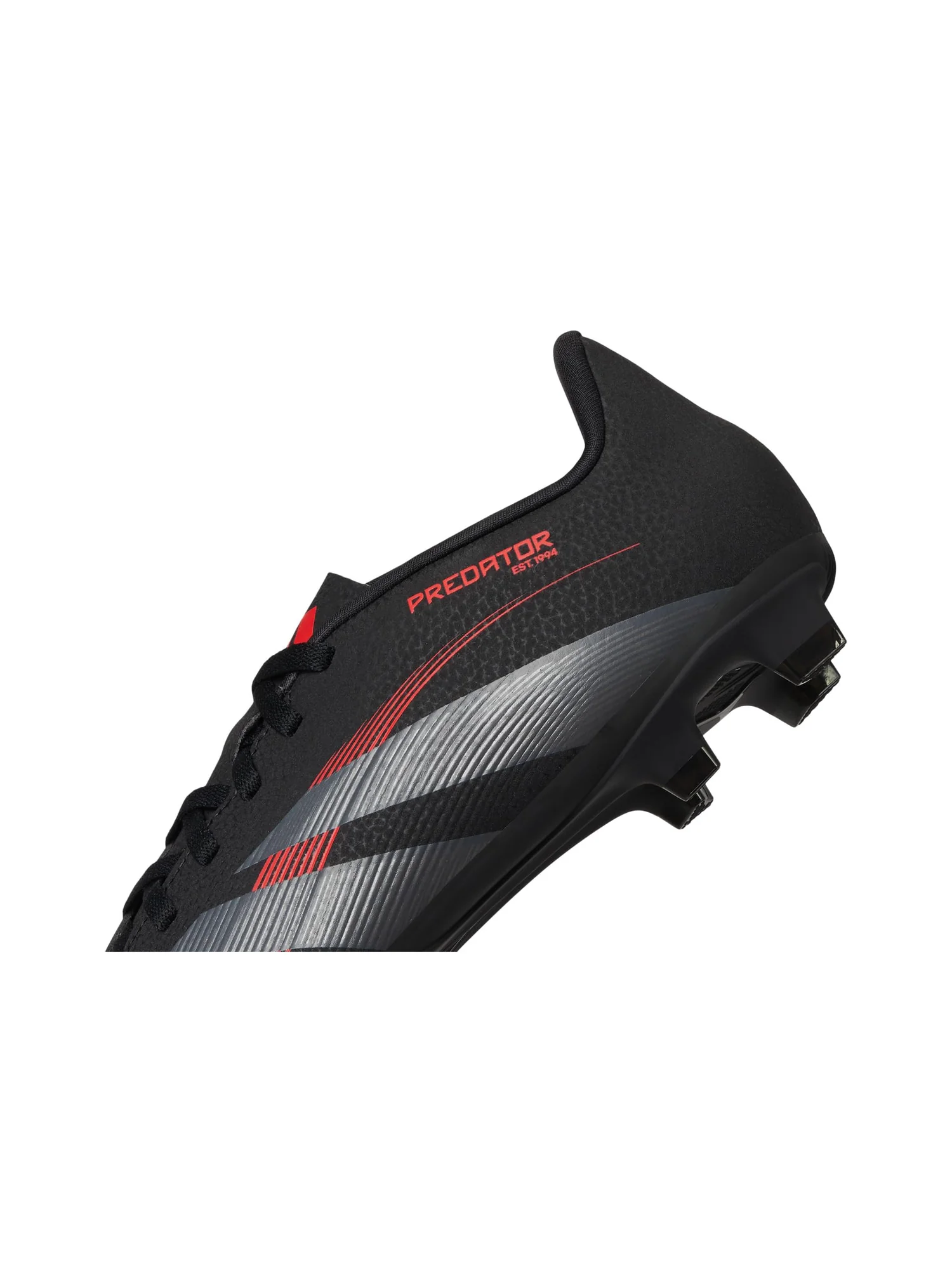 Кроссовки Unisex adidas Predator Club Firm Ground/Multi Ground Soccer Cleats — изображение 6 из 7, черный/серый/красный