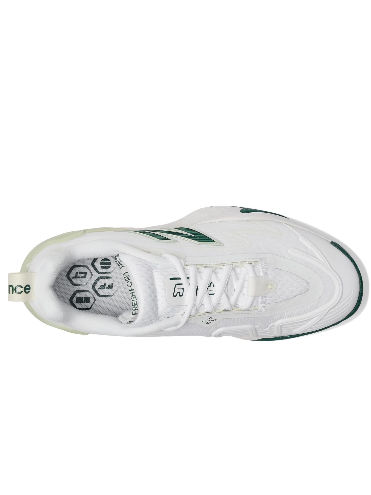 Кроссовки New Balance Fresh Foam X CT-Rally V1 — изображение 2 из 7, белый/зеленый
