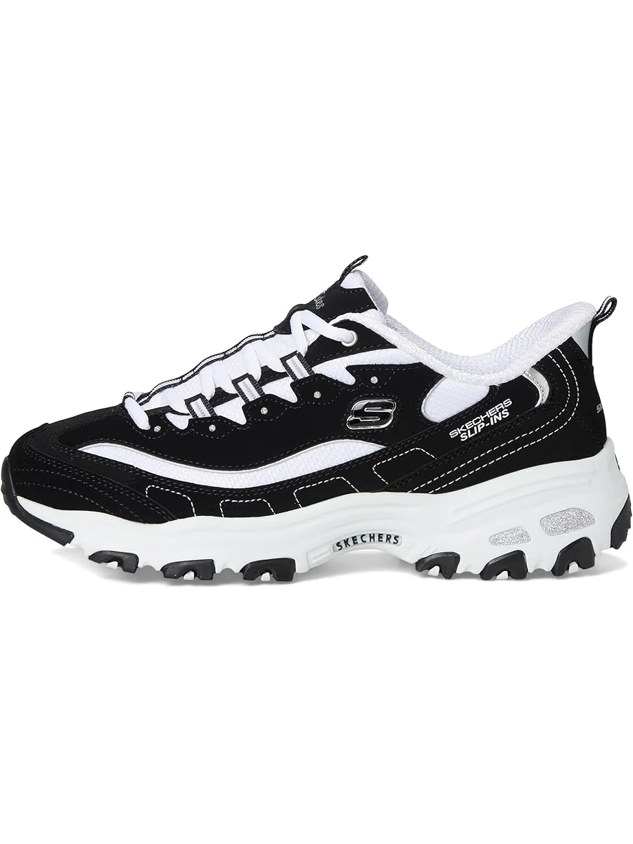 Кроссовки SKECHERS D'Lites Hands Free Slip-INS — изображение 4 из 7, белый