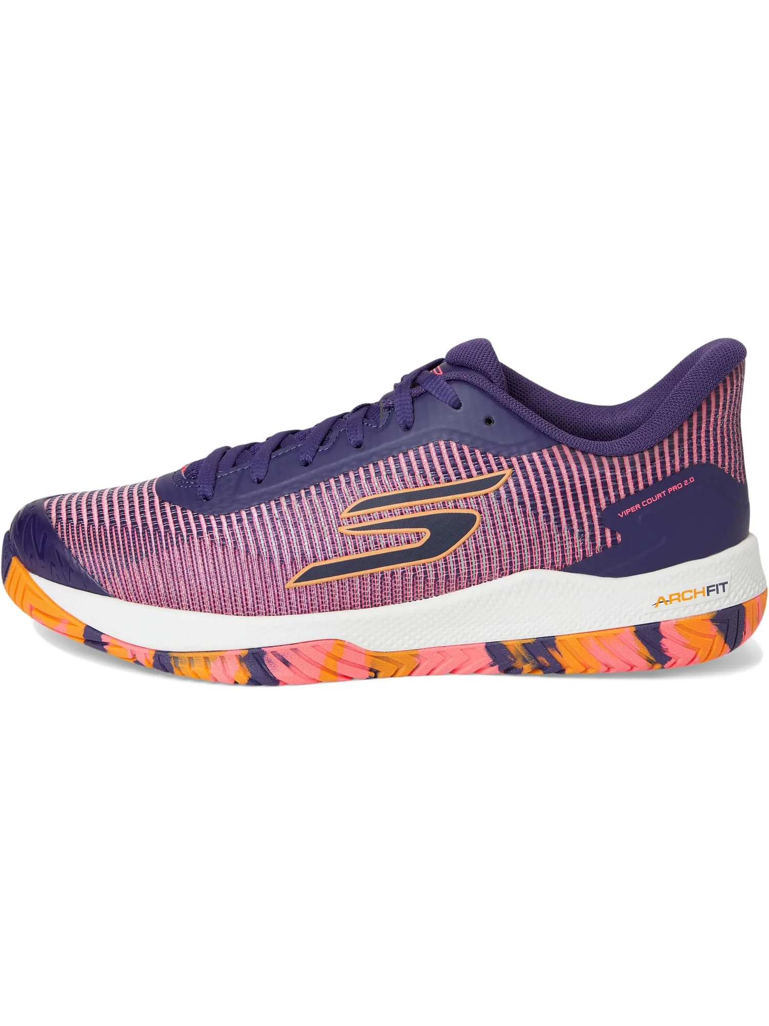 Кроссовки SKECHERS Pickleball Viper Court Pro 2.0 Sneaker — изображение 4 из 7, фиолетовый