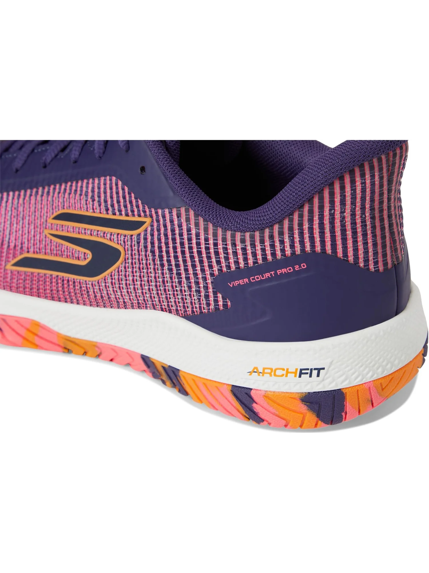 Кроссовки SKECHERS Pickleball Viper Court Pro 2.0 Sneaker — изображение 6 из 7, фиолетовый