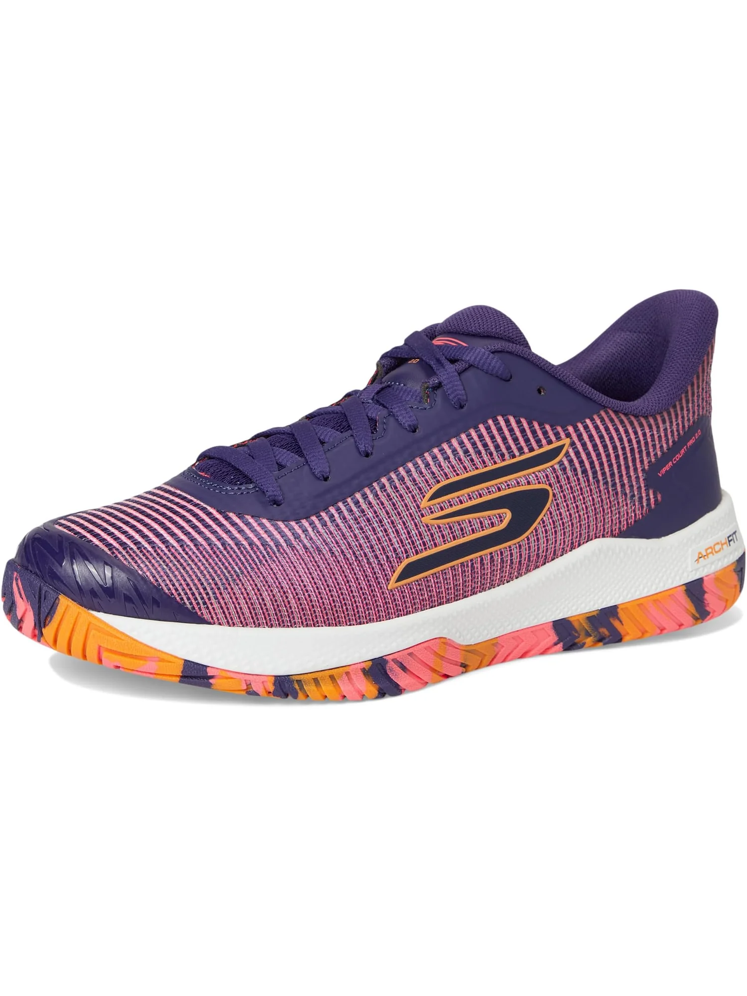 Кроссовки SKECHERS Pickleball Viper Court Pro 2.0 Sneaker — изображение 7 из 7, фиолетовый
