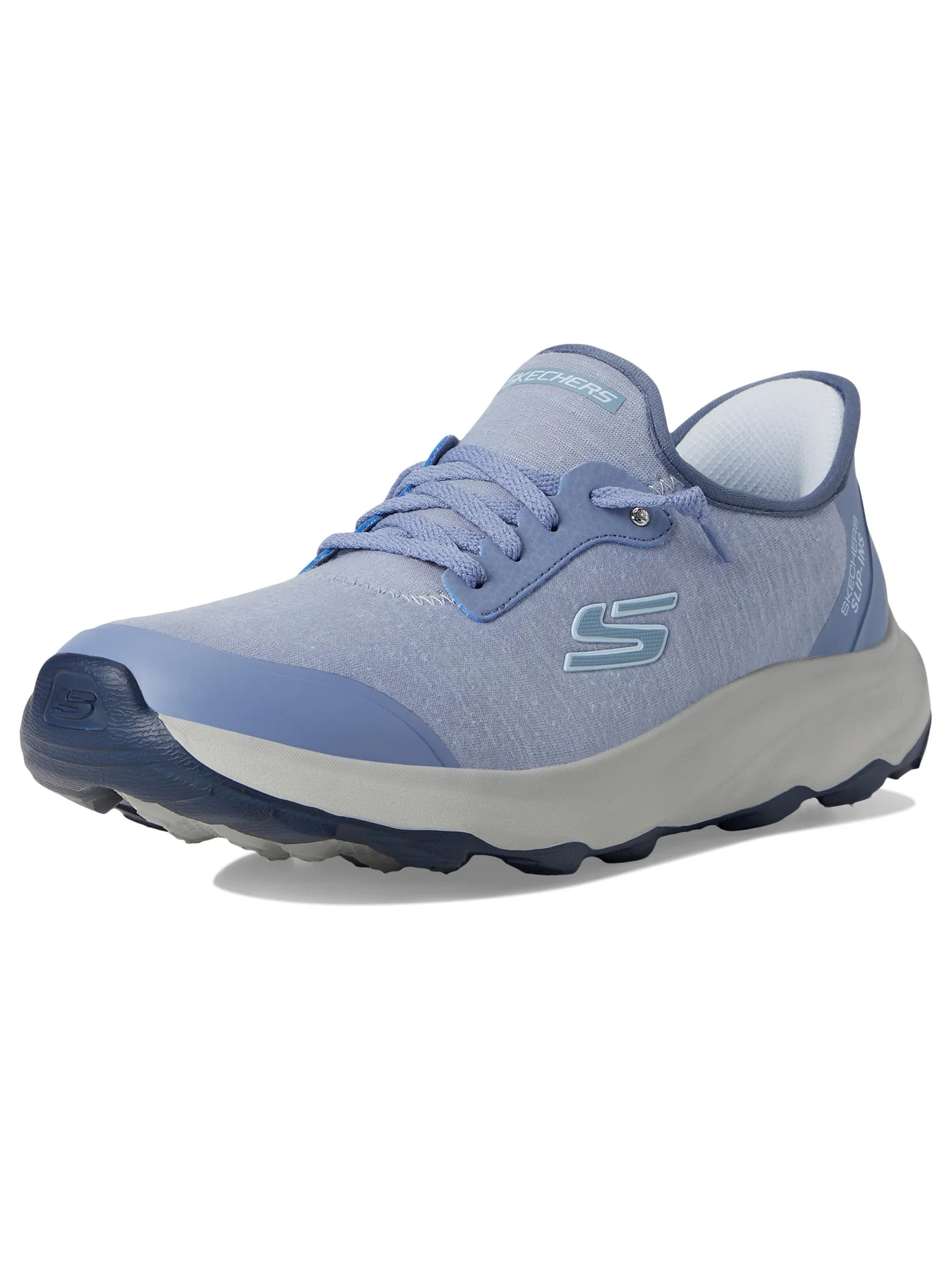 Кроссовки SKECHERS Ridge Oak Hands Free Slip-Ins — изображение 7 из 7, светлый синий