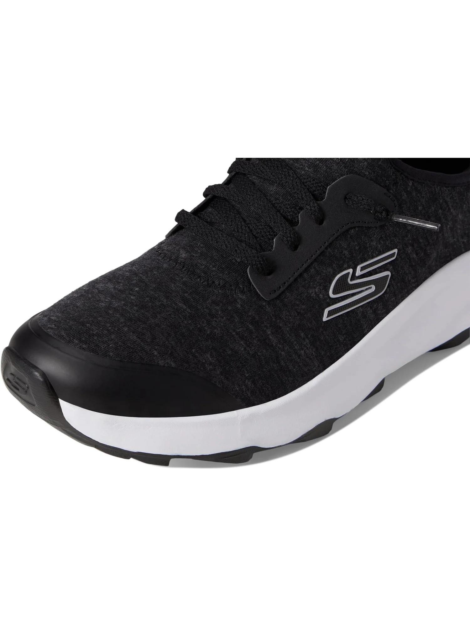 Кроссовки SKECHERS Women's Ridge Oak Hands Free Slip-Ins — изображение 6 из 7, черный/белый