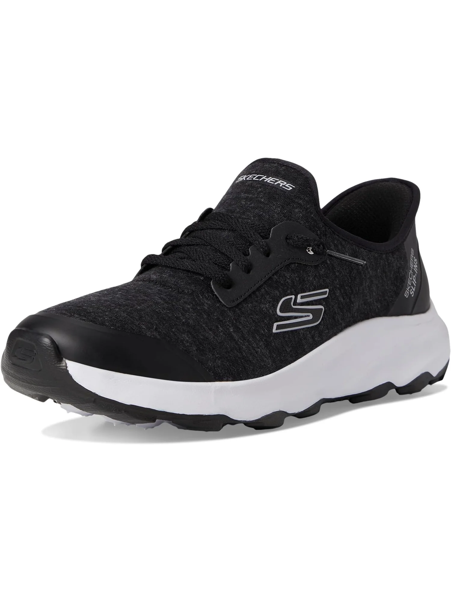 Кроссовки SKECHERS Women's Ridge Oak Hands Free Slip-Ins — изображение 7 из 7, черный/белый
