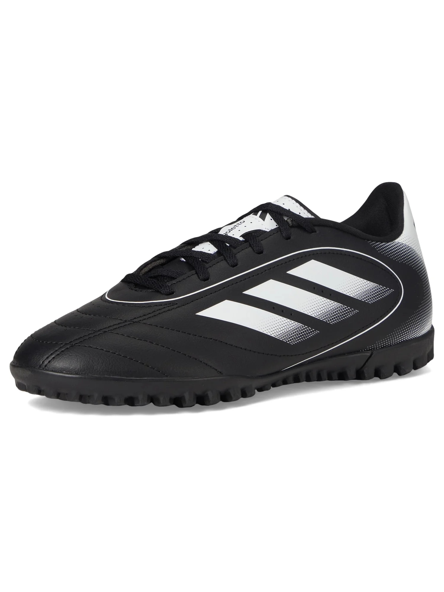Кроссовки Unisex adidas Goletto IX Turf Soccer Cleats — изображение 7 из 7, черный/белый/черный