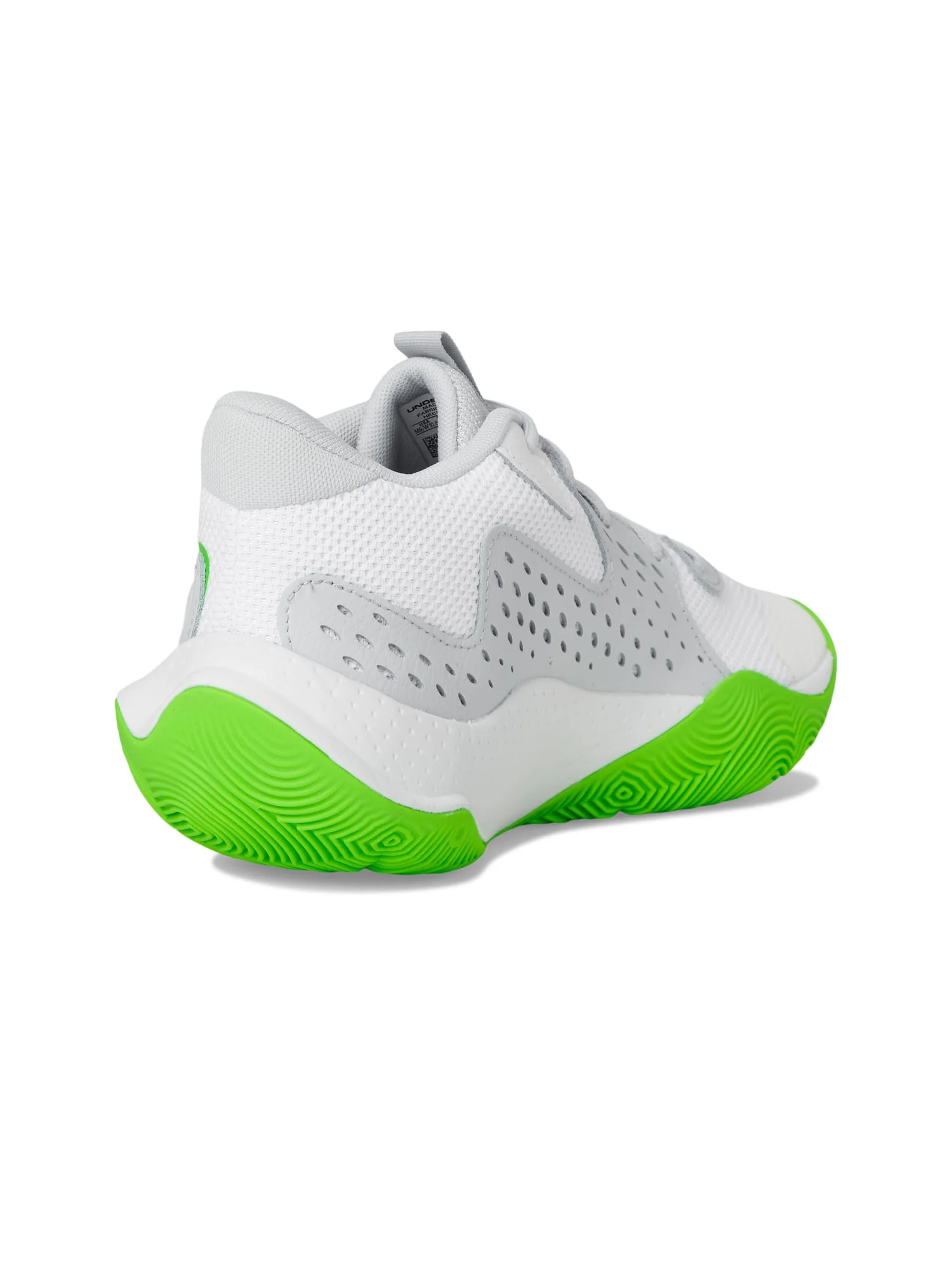 Кроссовки Unisex Under Armour JET '23 — изображение 5 из 7, белый/зеленый/зеленый