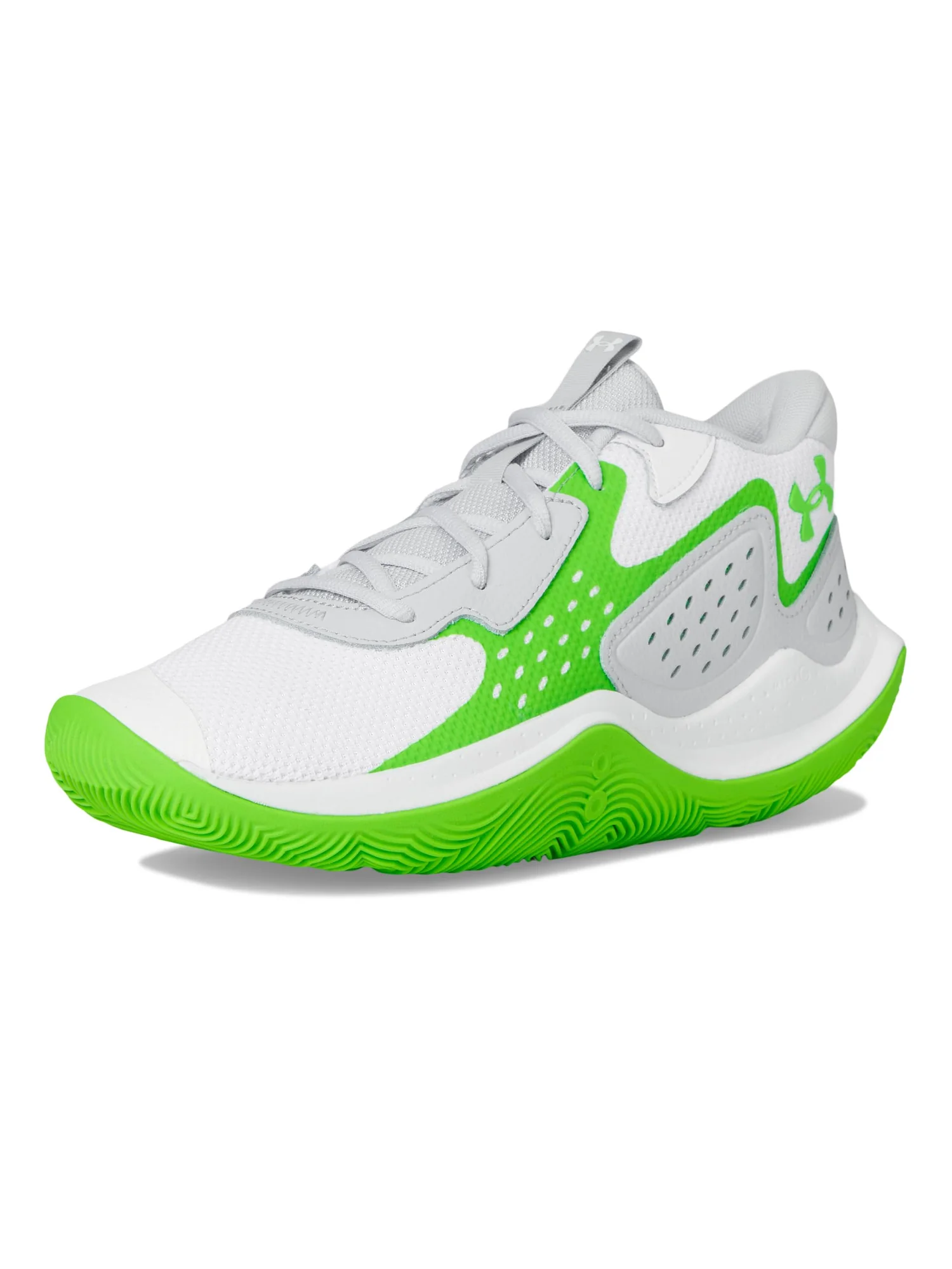 Кроссовки Unisex Under Armour JET '23 — изображение 7 из 7, белый/зеленый/зеленый