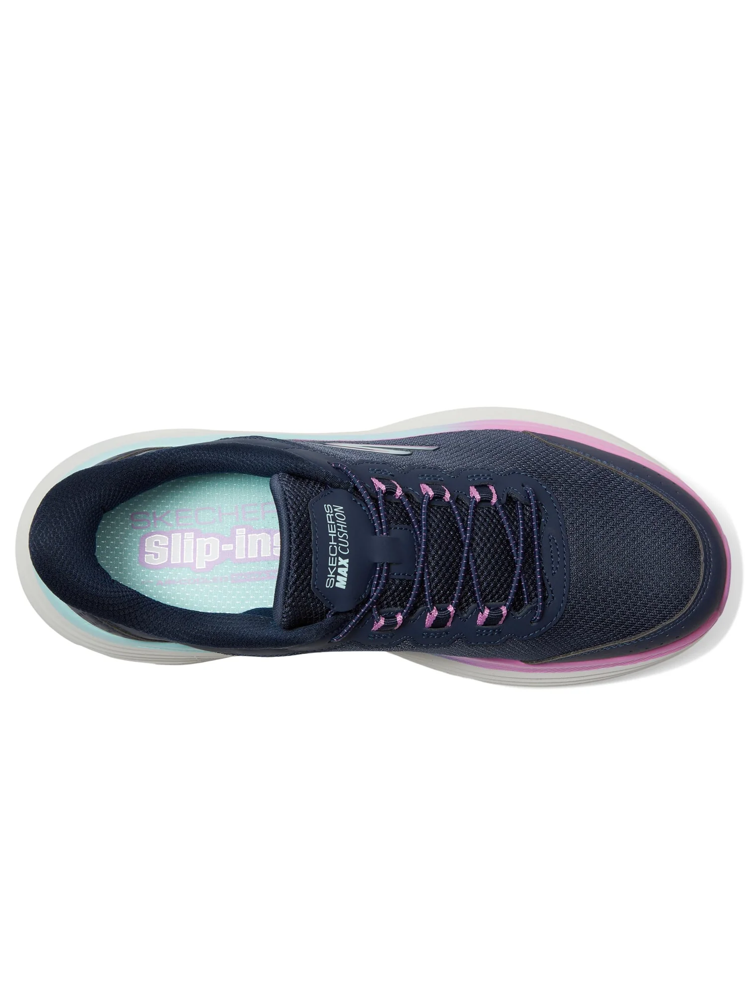 Кроссовки SKECHERS Max Cushioning Endeavour Cardova Hands Free Slip-Ins — изображение 2 из 7, темно-синий/фиолетовый