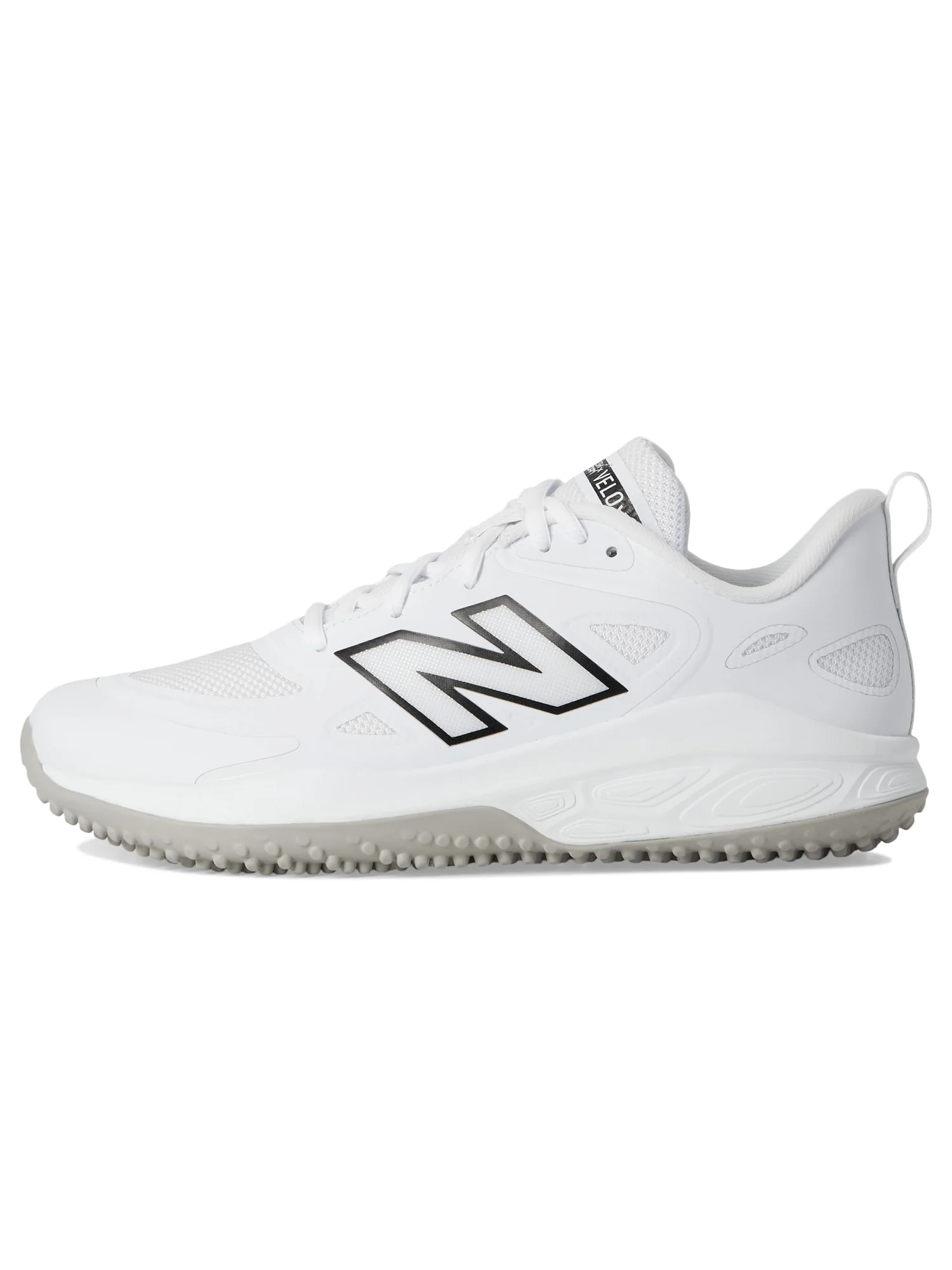 Кроссовки New Balance Fresh Foam Velov4 Turf-Trainer Softball Cleats — изображение 4 из 7, белый/черный