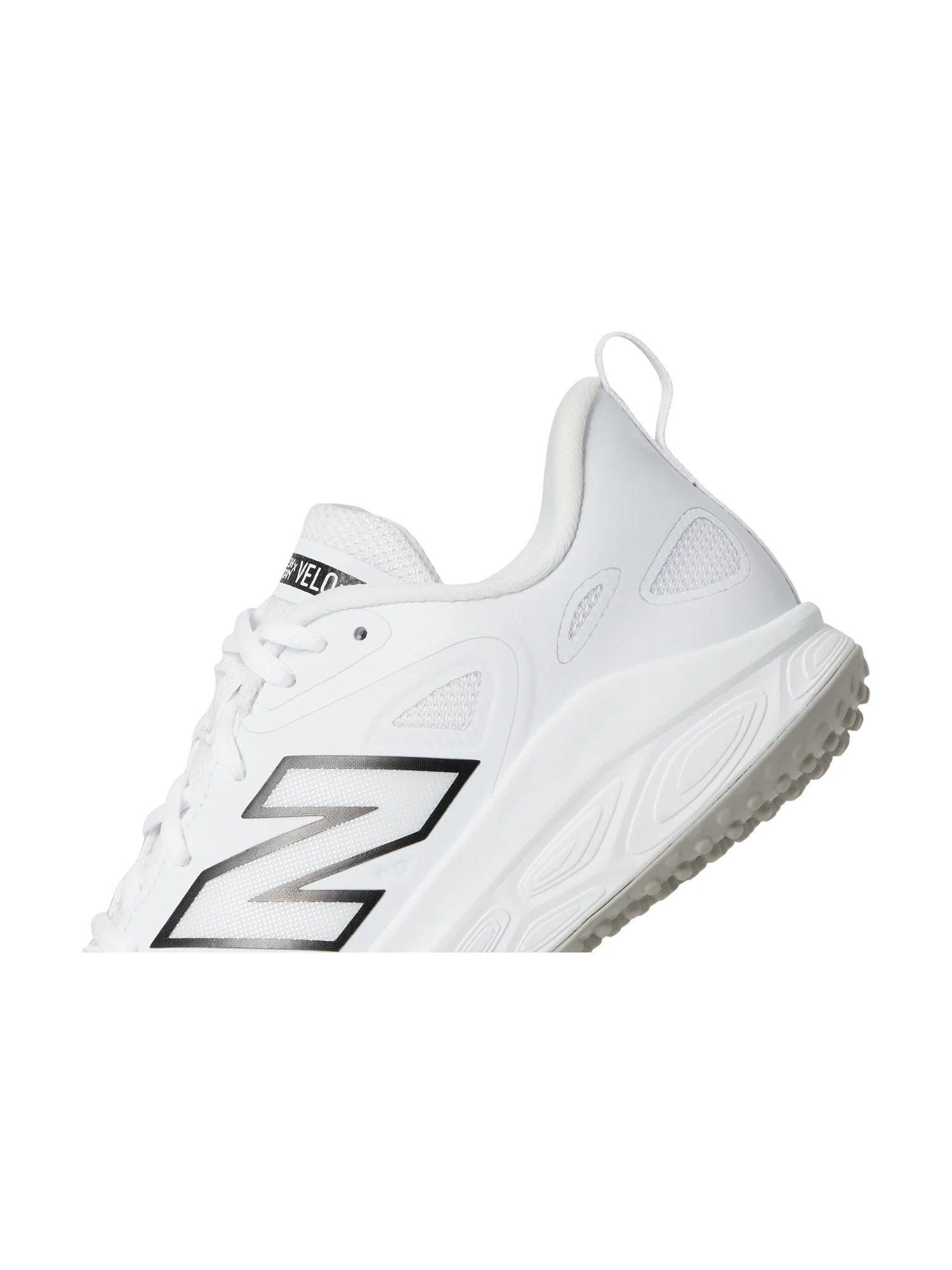 Кроссовки New Balance Fresh Foam Velov4 Turf-Trainer Softball Cleats — изображение 6 из 7, белый/черный