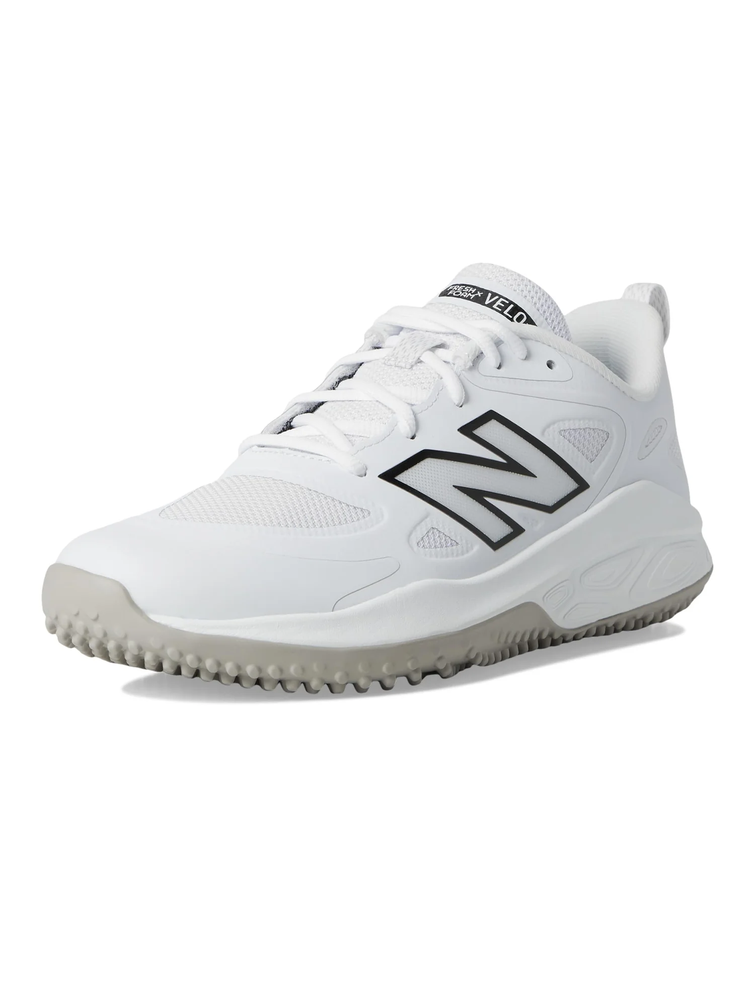 Кроссовки New Balance Fresh Foam Velov4 Turf-Trainer Softball Cleats — изображение 7 из 7, белый/черный