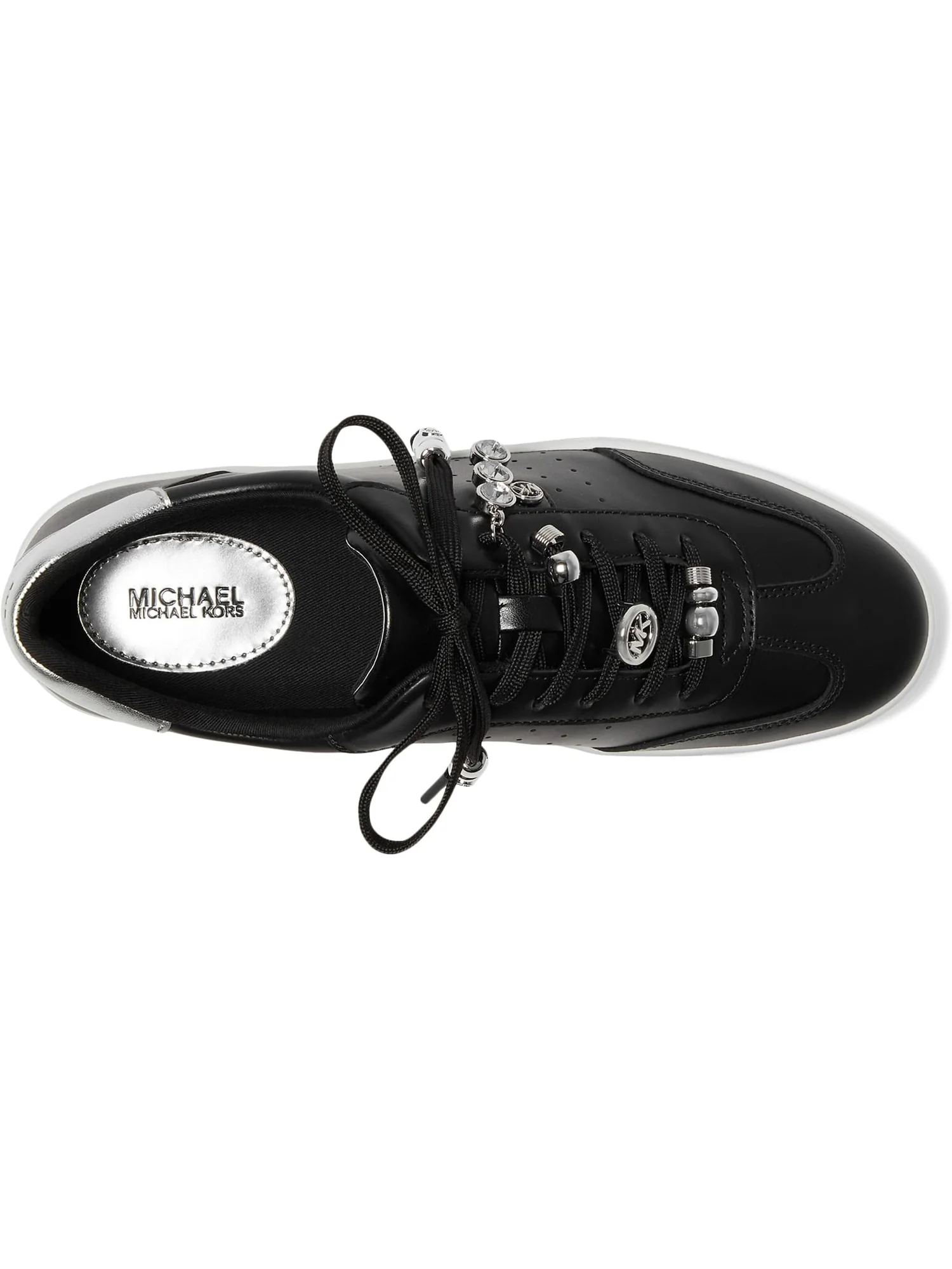 Кроссовки MICHAEL Michael Kors Scotty Lace Up — изображение 2 из 7, черный