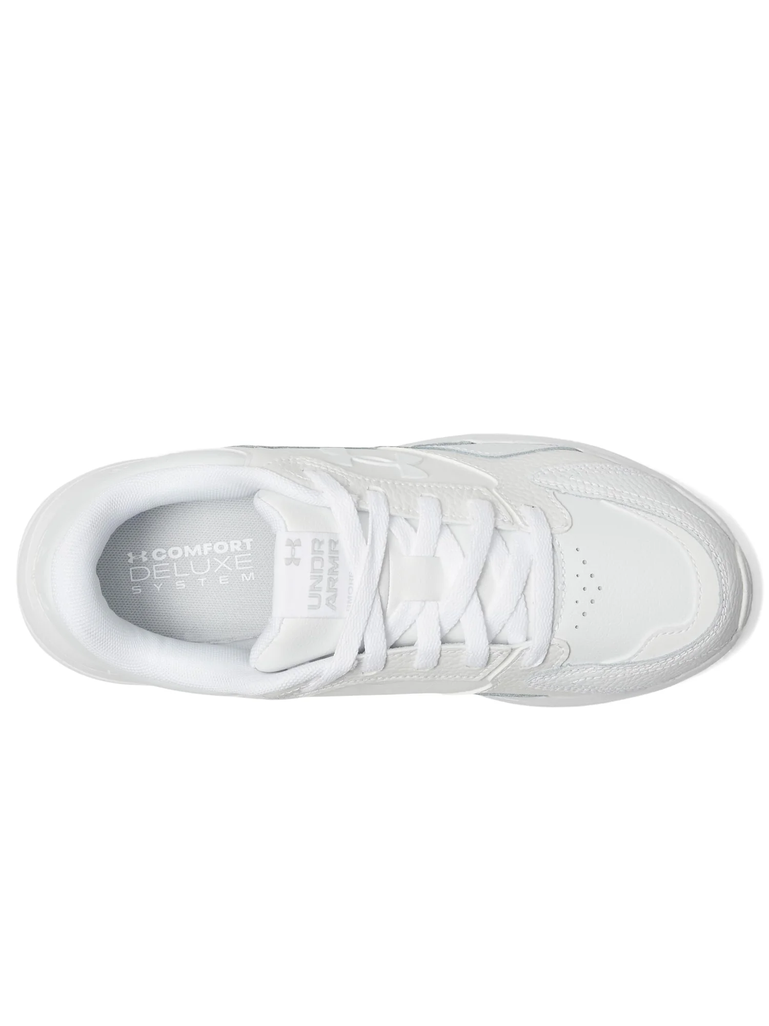 Кроссовки Under Armour Edge Leather — изображение 2 из 7, белый/белый/белый