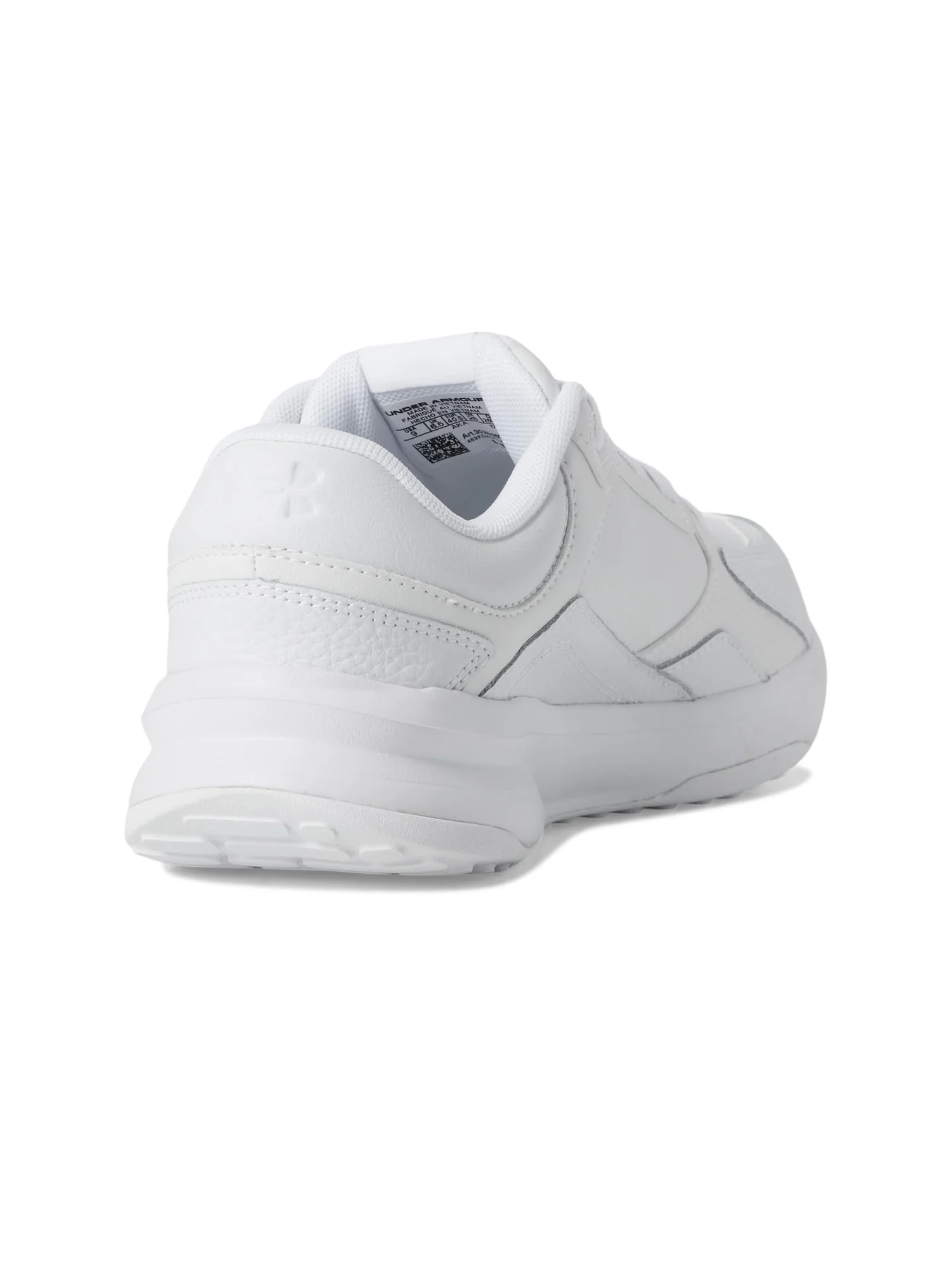 Кроссовки Under Armour Edge Leather — изображение 5 из 7, белый/белый/белый