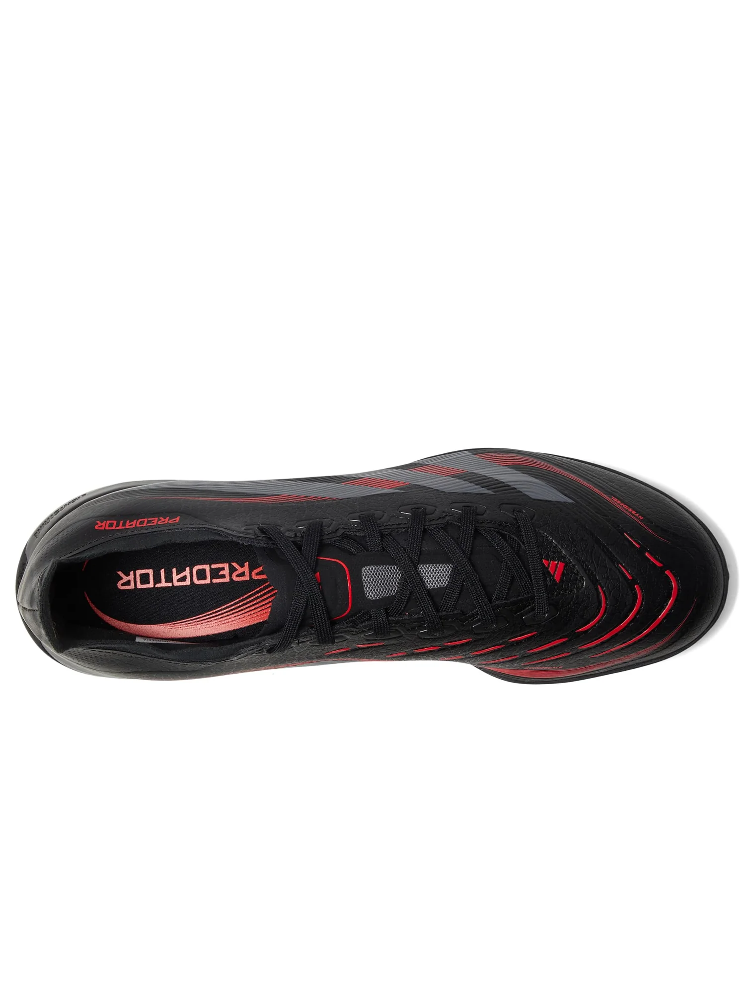 Кроссовки Unisex adidas Predator League Turf Soccer Cleats — изображение 2 из 7, черный/серый/красный