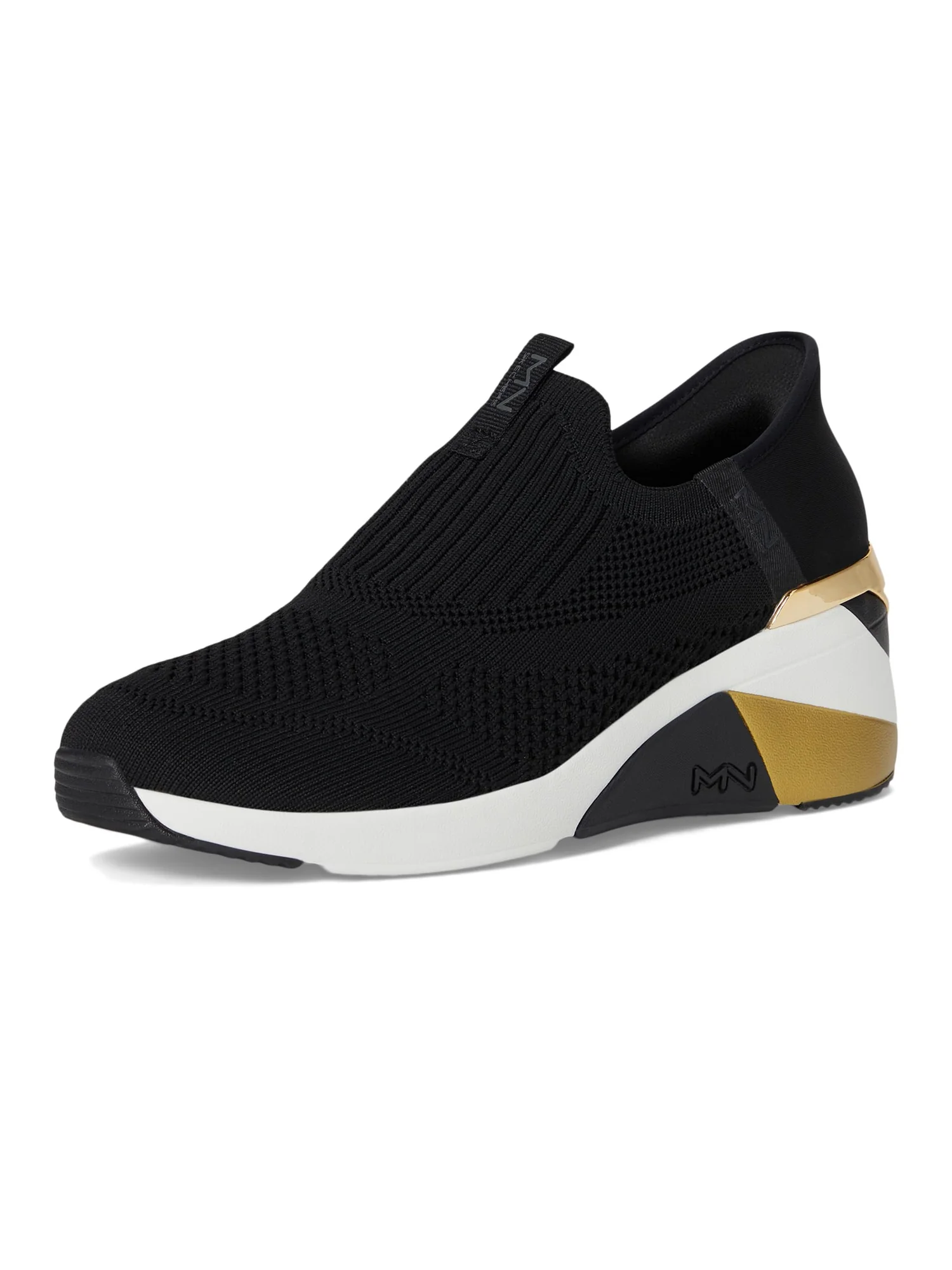 Кроссовки SKECHERS A-Wedge - Crecent Hands Free Slip-In — изображение 7 из 7, черный