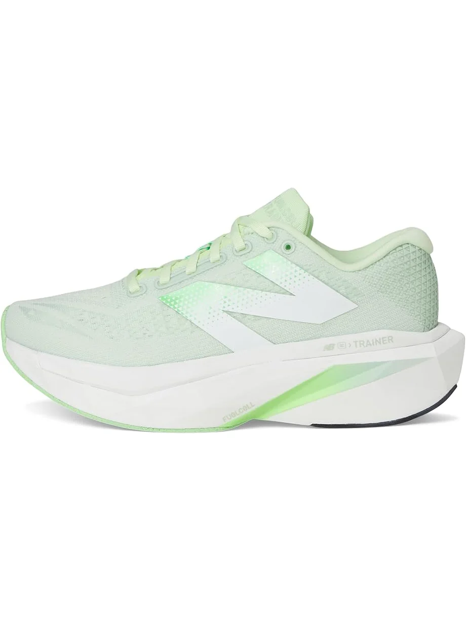 Кроссовки New Balance FuelCell SuperComp Trainer v3 — изображение 4 из 7, белый