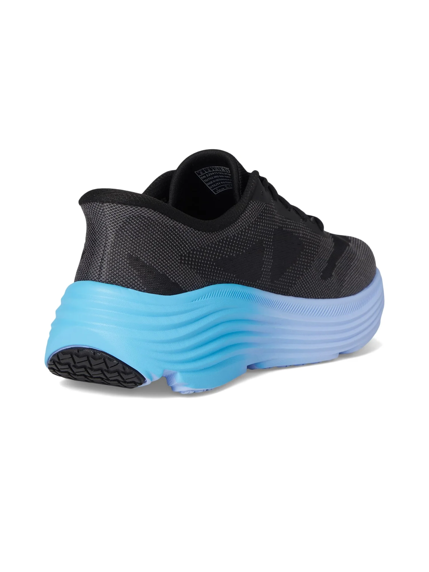 Кроссовки SKECHERS Max Cushioning Endeavour Hallandale Hands Free Slip-Ins — изображение 5 из 7, черный/синий