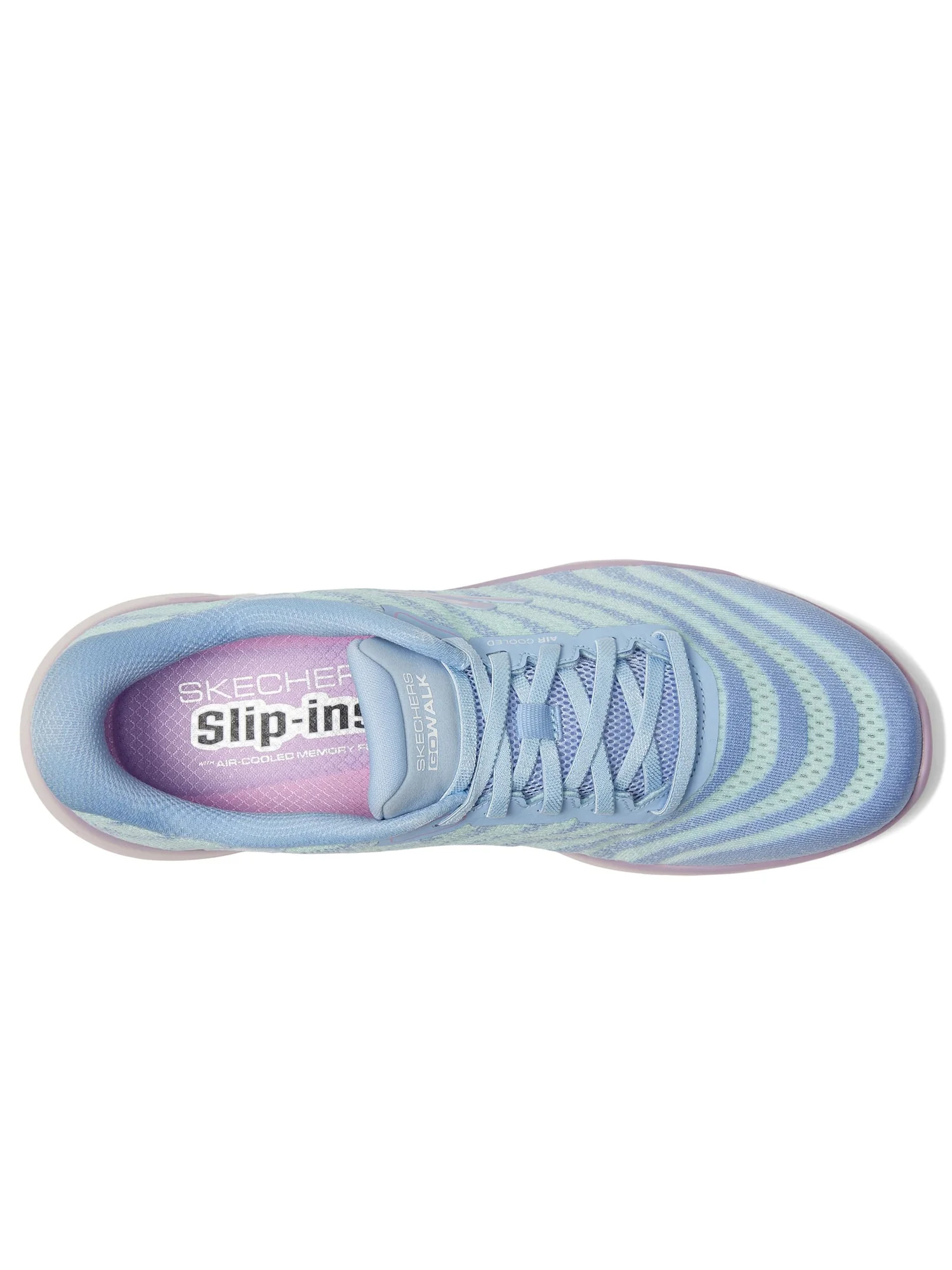 Кроссовки SKECHERS Performance Go Walk Joy Juneau Hands Free Slip-Ins — изображение 2 из 7, синий