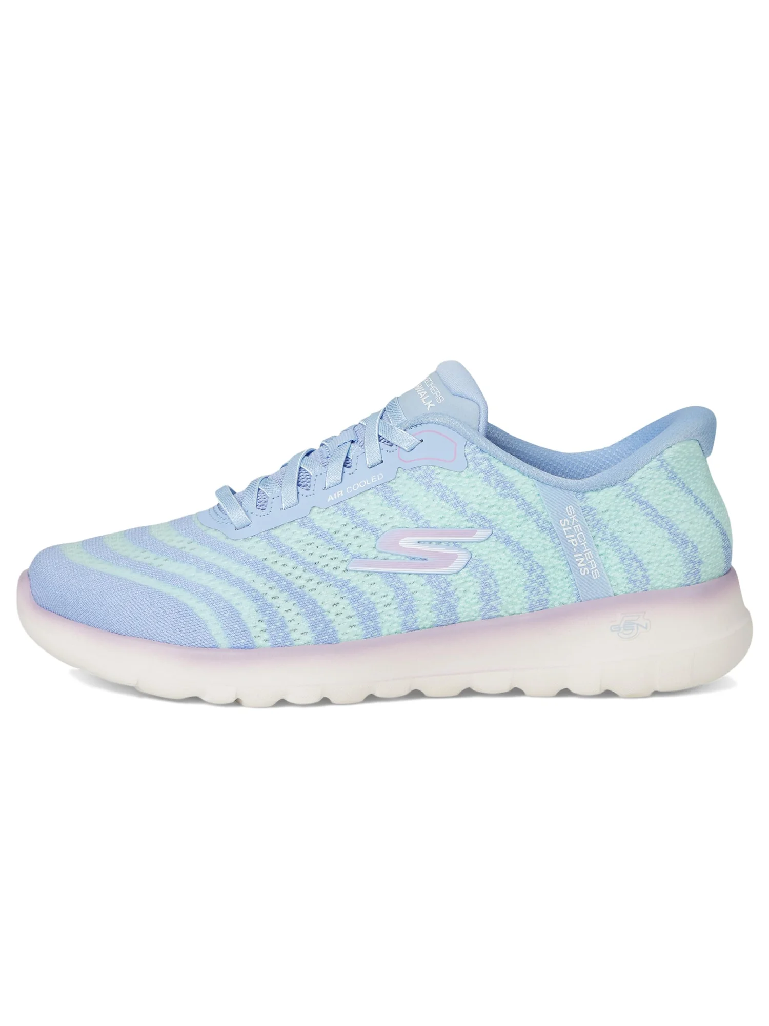 Кроссовки SKECHERS Performance Go Walk Joy Juneau Hands Free Slip-Ins — изображение 4 из 7, синий