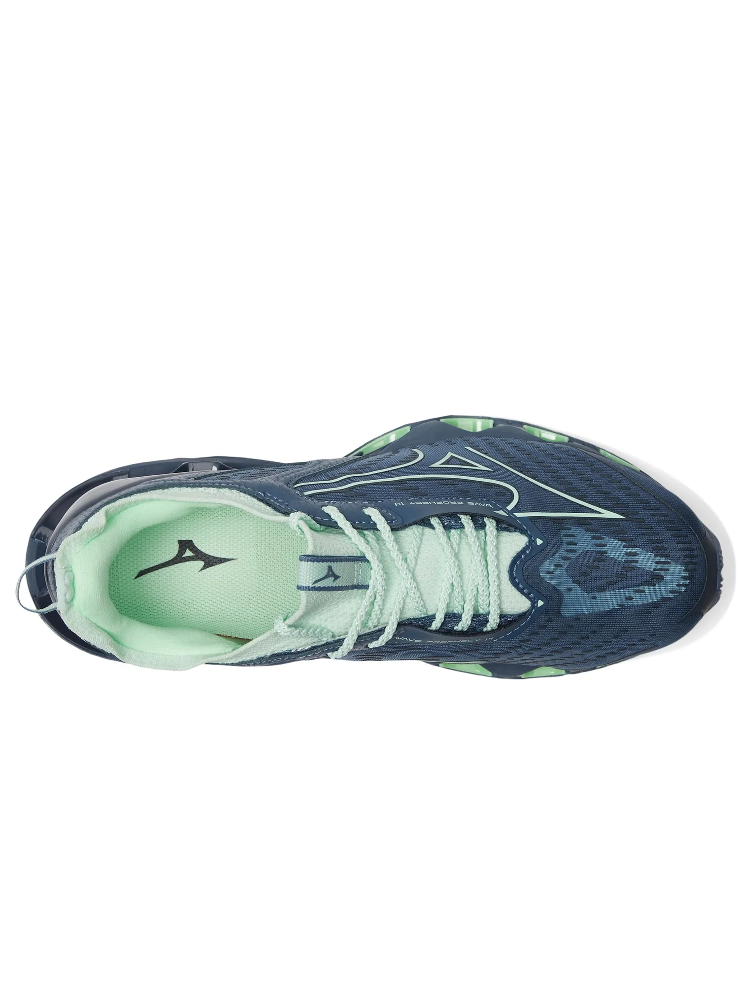 Кроссовки Mizuno Wave Prophecy 14 — изображение 2 из 7, винтажный индиго