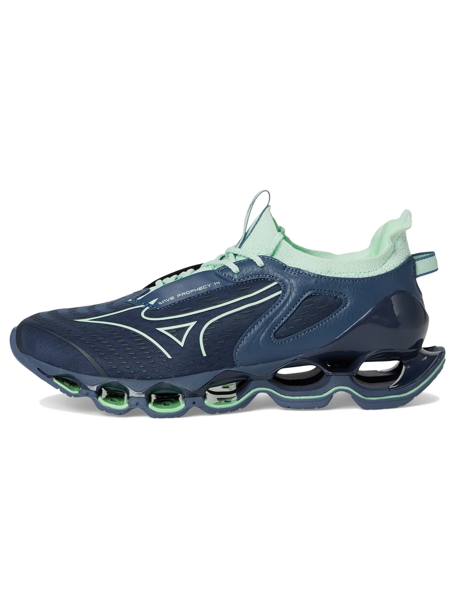 Кроссовки Mizuno Wave Prophecy 14 — изображение 4 из 7, винтажный индиго