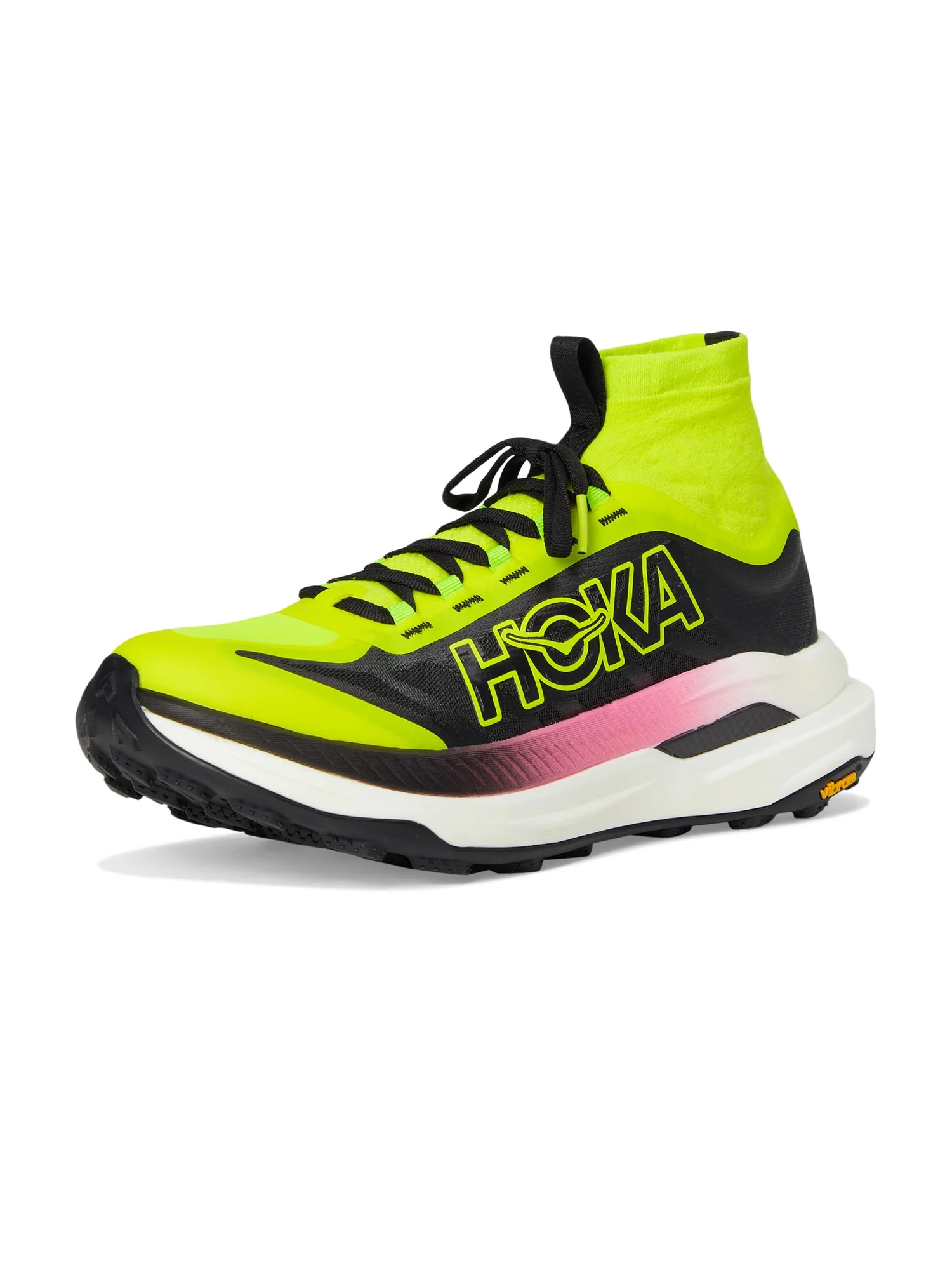 Кроссовки Hoka Tecton X 3 — изображение 7 из 7, неоновый/черный