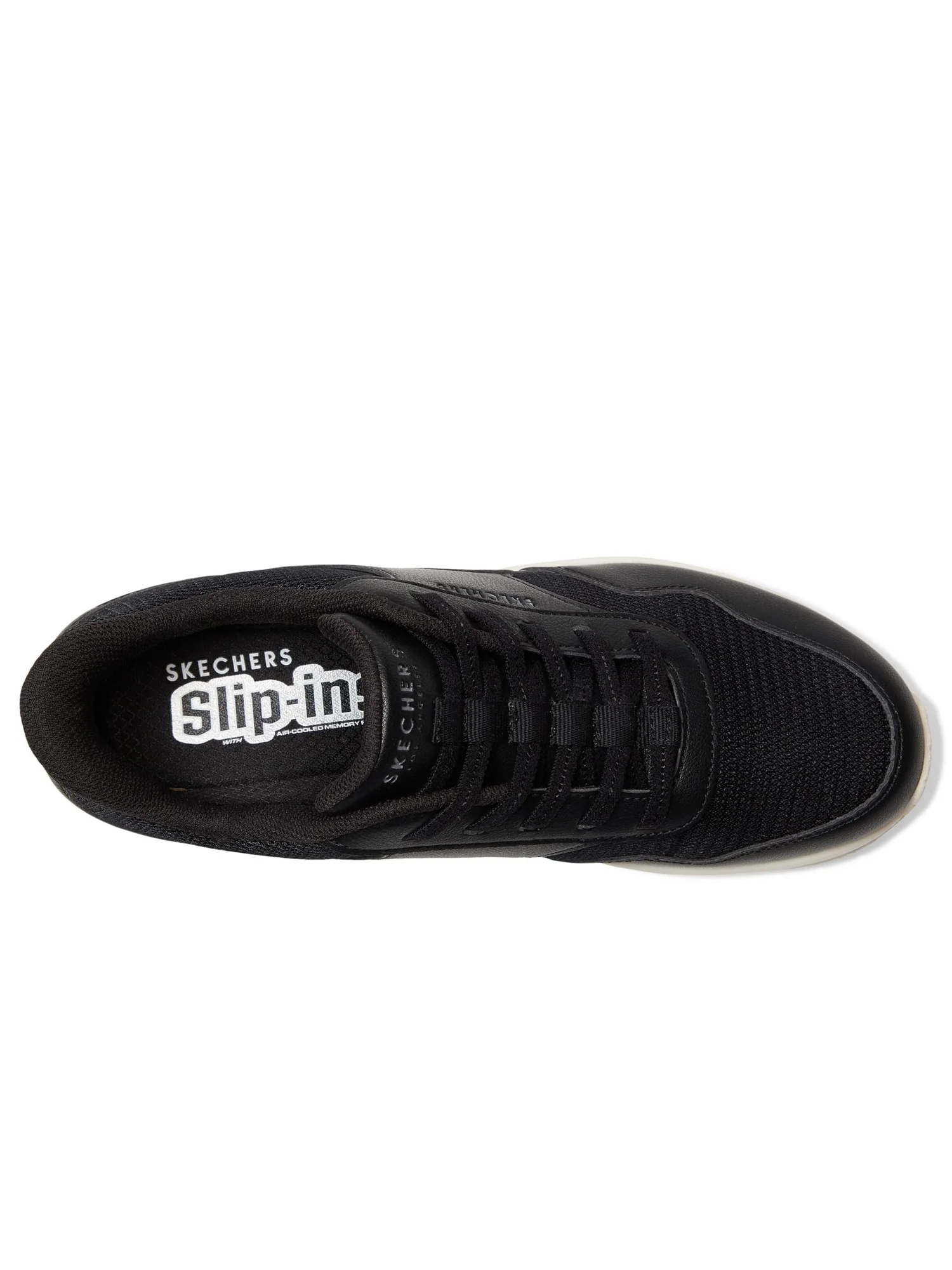 Кроссовки SKECHERS Uno - Banksia Hands Free Slip-Ins — изображение 2 из 7, черный