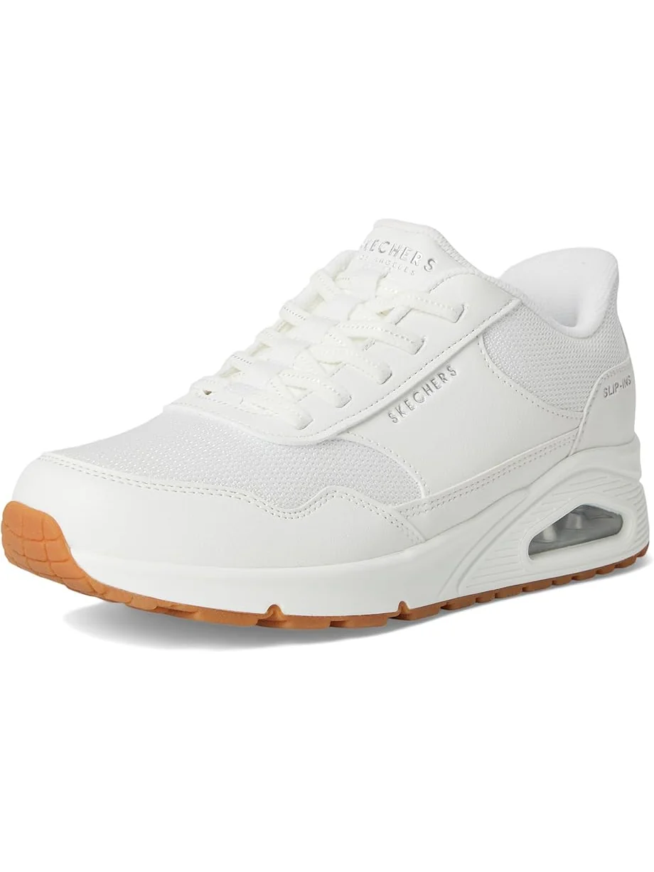 Кроссовки SKECHERS Uno - Banksia Hands Free Slip-Ins — изображение 7 из 7, белый