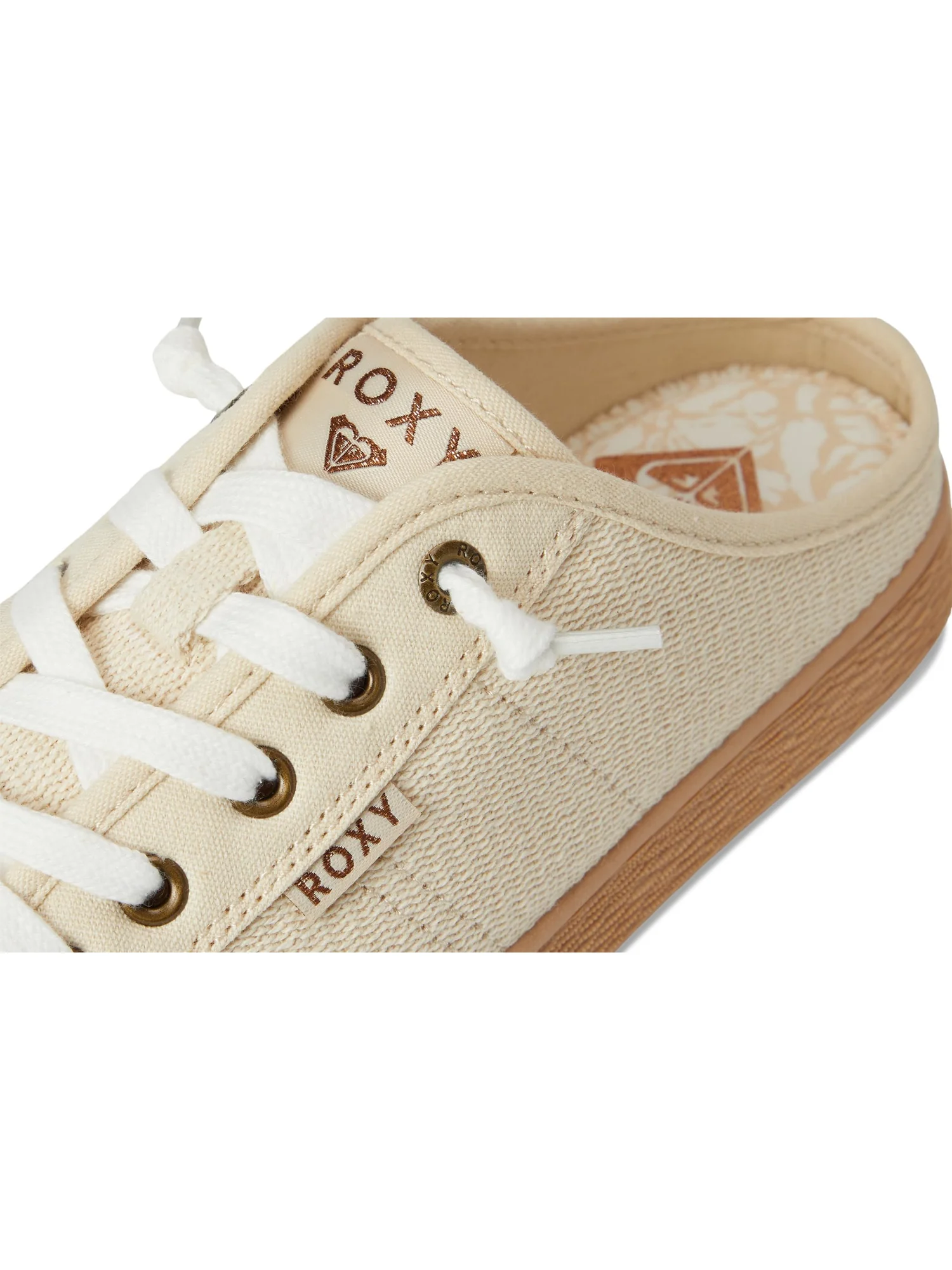 Кроссовки Roxy Sunny Stroll — изображение 6 из 7, кремовый