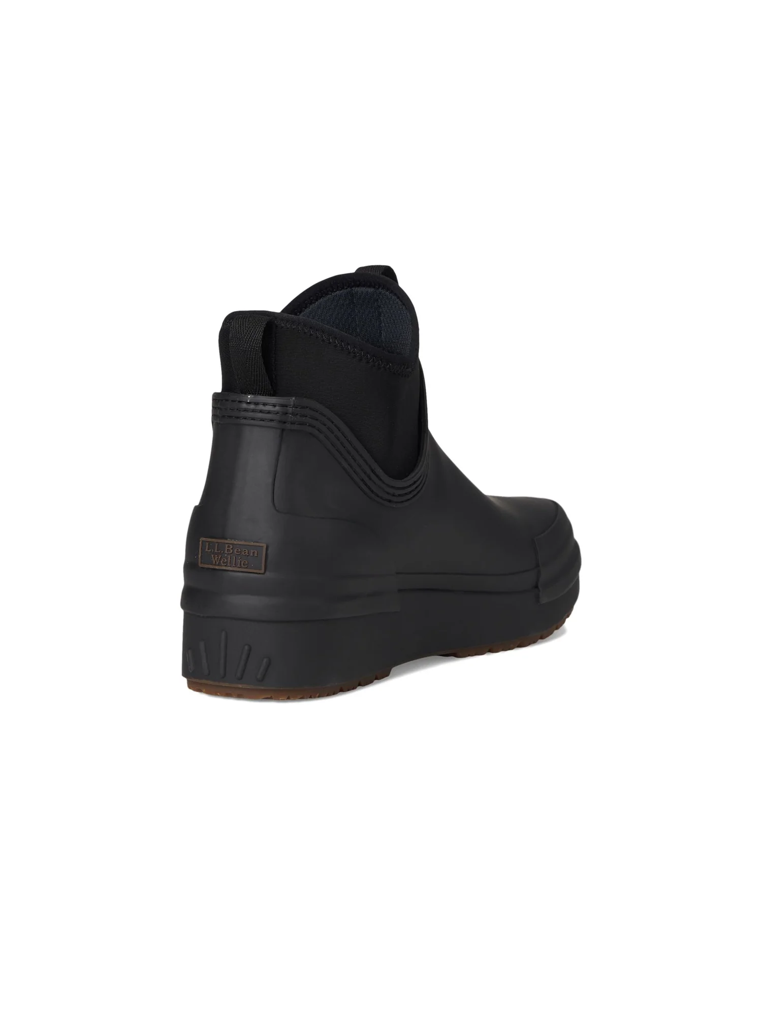 Ботинки L.L.Bean Bean Light Wellie Boot Pull On — изображение 5 из 7, темный черный