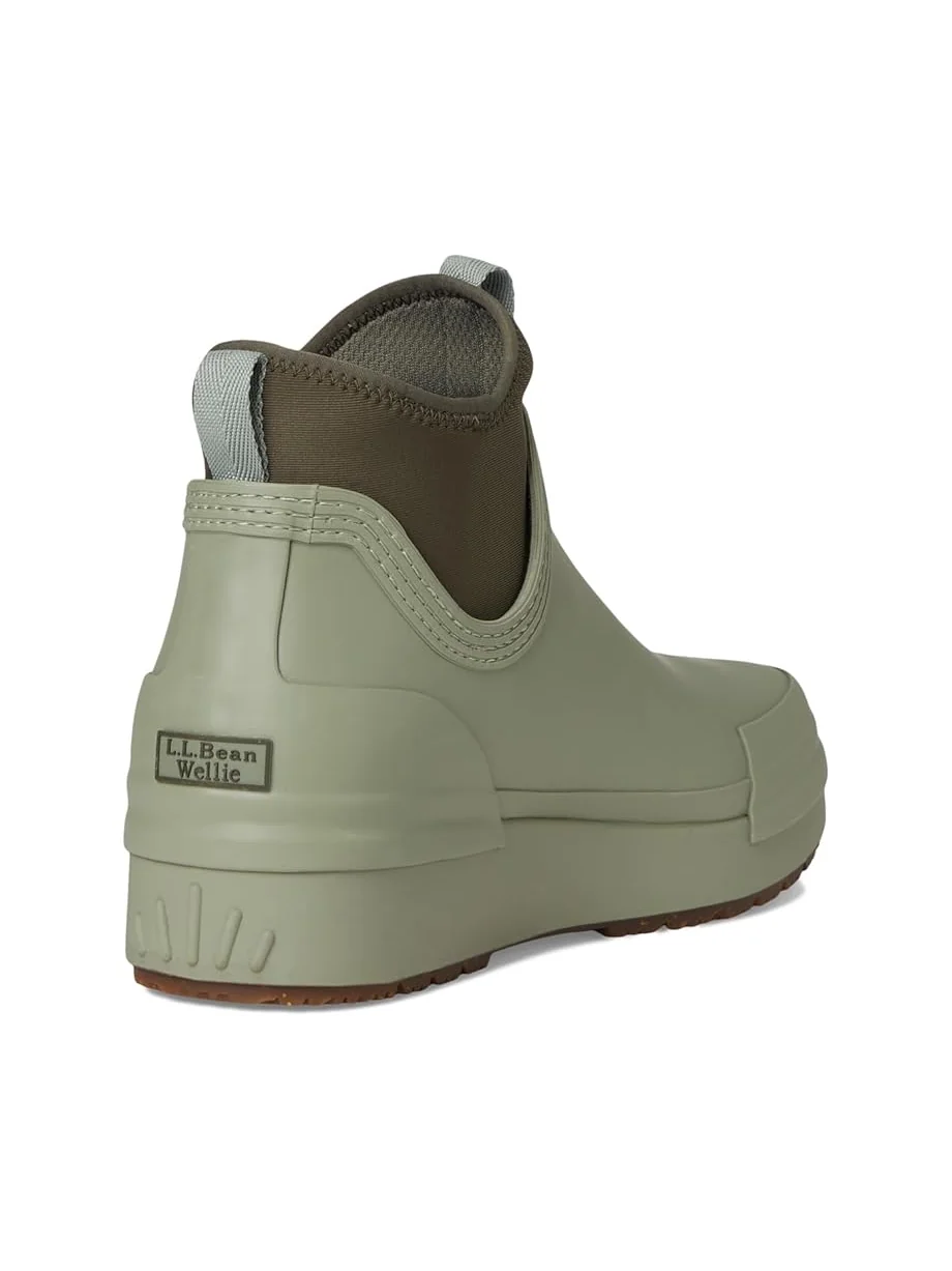 Ботинки L.L.Bean Bean Light Wellie Boot Pull On — изображение 5 из 7, зеленый