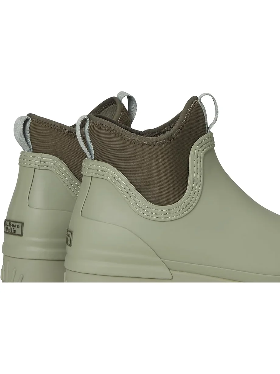 Ботинки L.L.Bean Bean Light Wellie Boot Pull On — изображение 6 из 7, зеленый