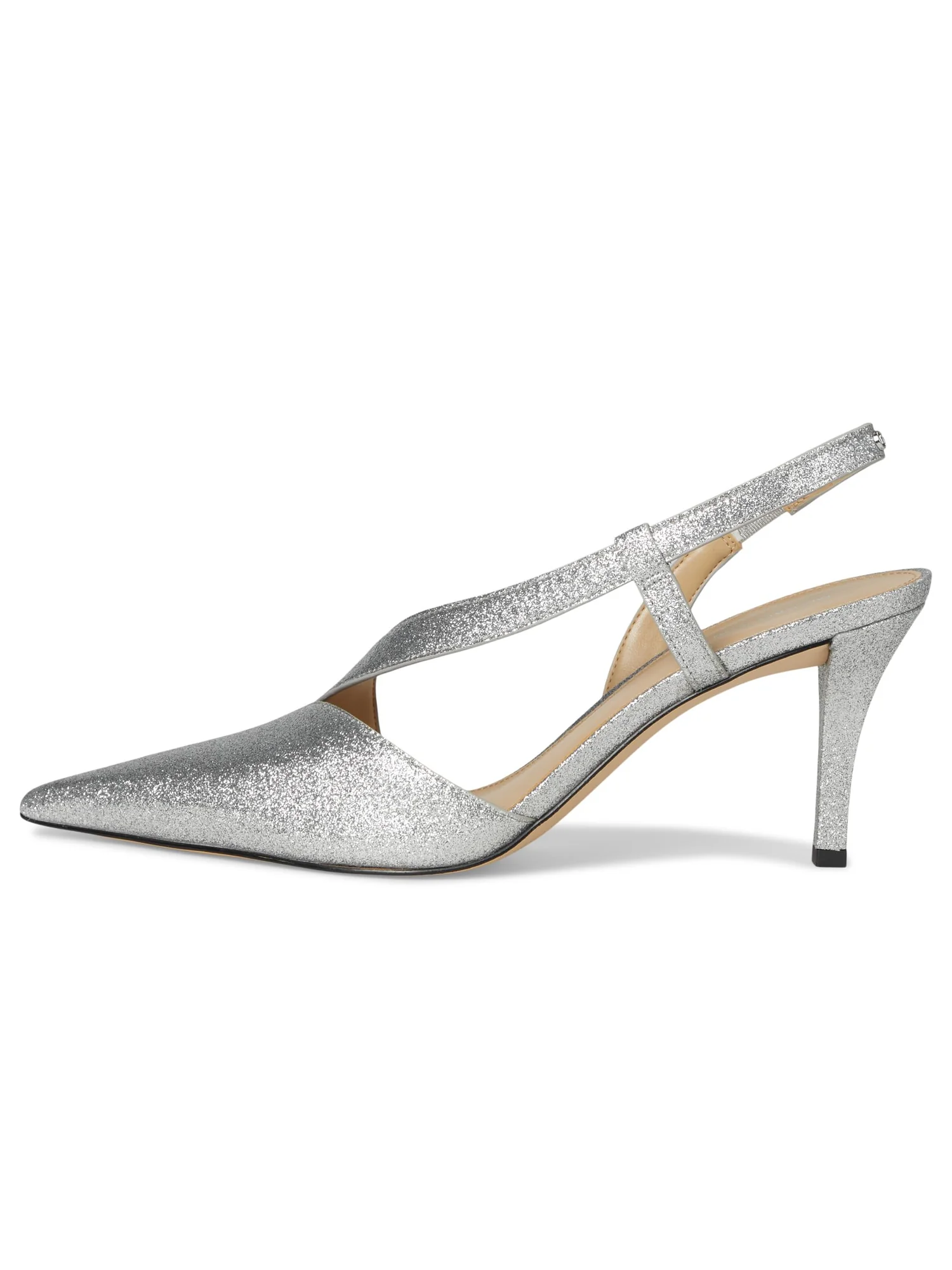 Туфли MICHAEL Michael Kors Jaida Pump — изображение 4 из 7, серебряный